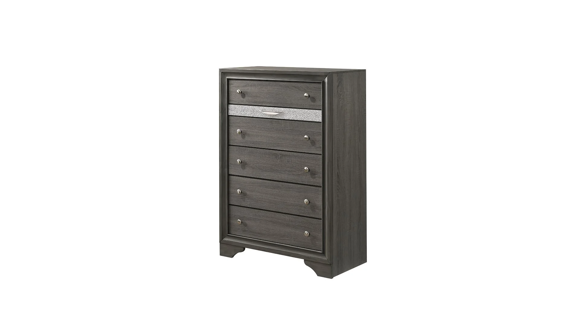 Matrix 5 Pc King Bed Gray - Image 18