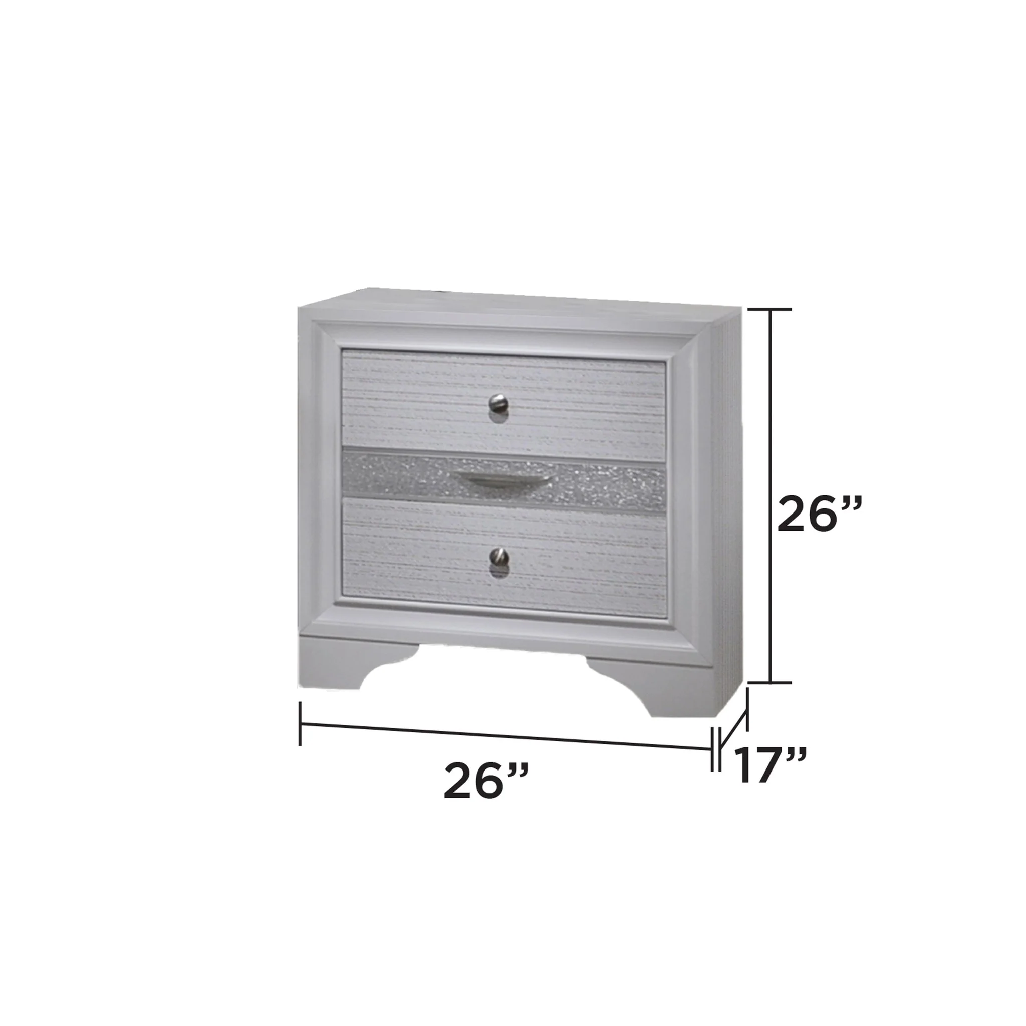 Matrix Nightstand  White - Image 6