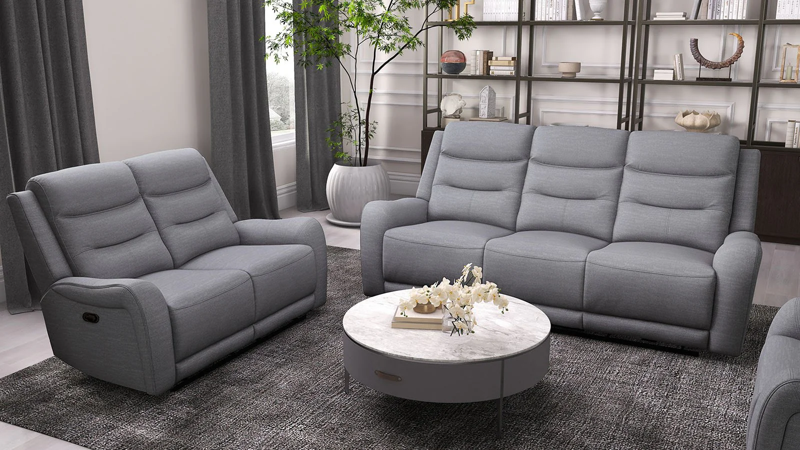 Matthias Sofa + Loveseat - Image 4