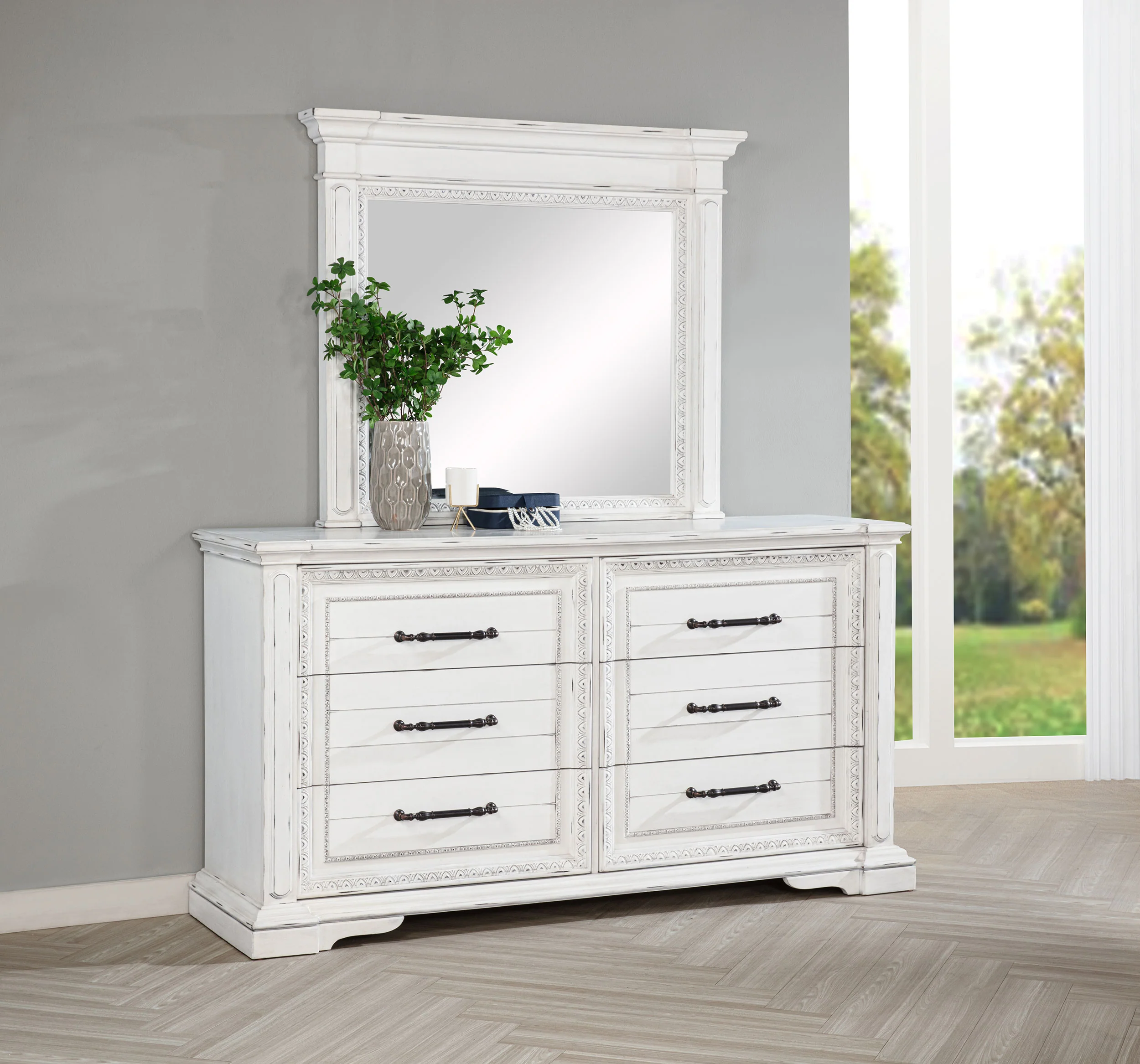 McKinney Dresser with Mirror - Image 2