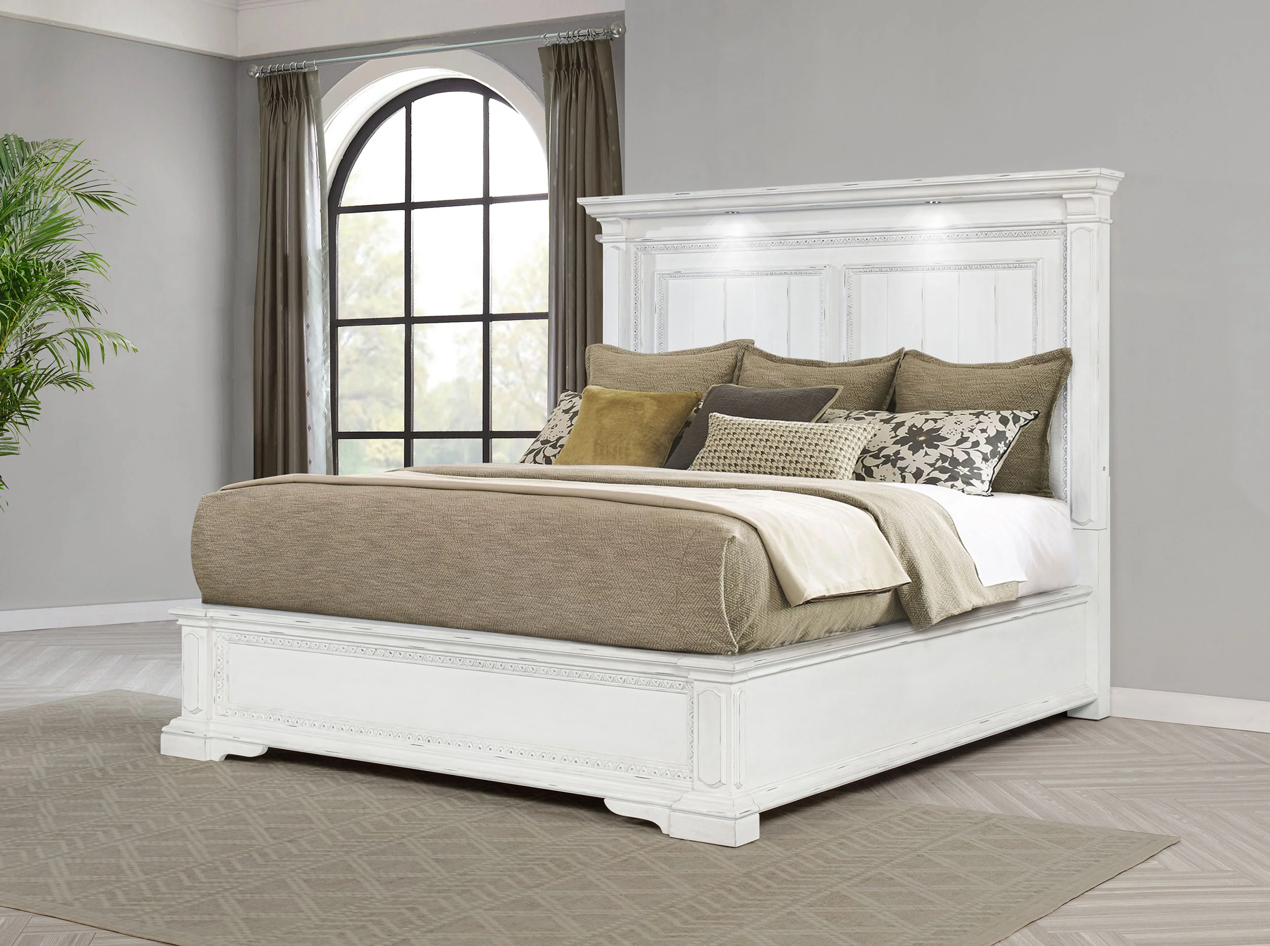 McKinney Panel Bed with LED Lighting - Image 14