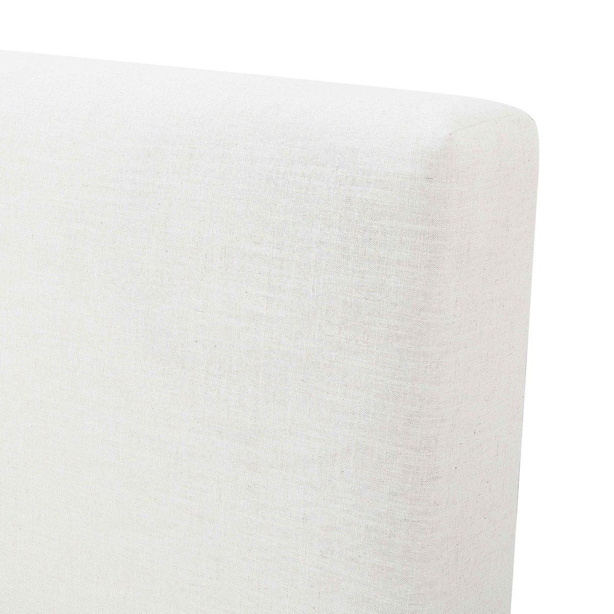 Meena Cream Upcycled Linen Storage Queen Bed - Image 10