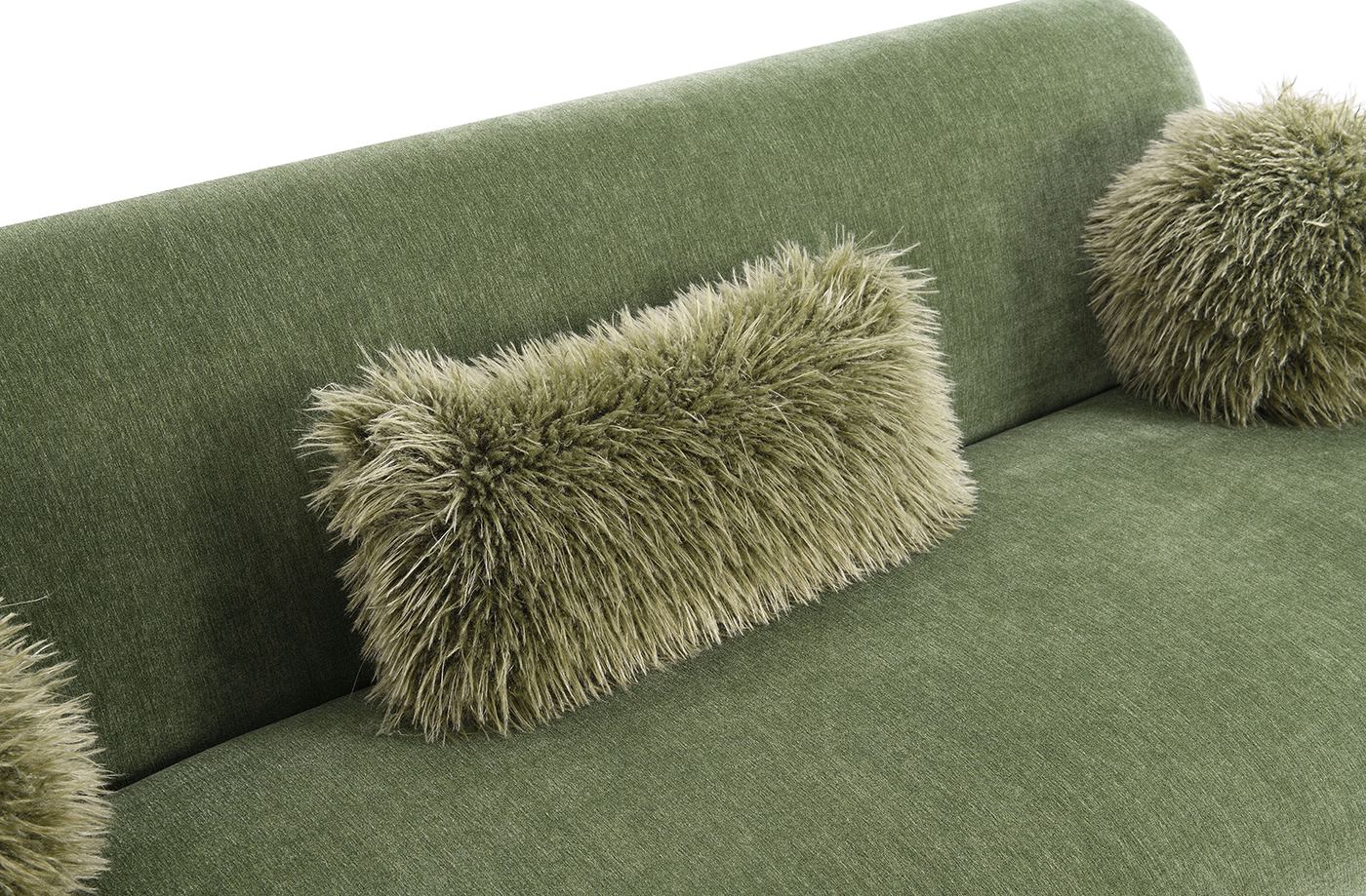 Mellone Sofa, Olive Green - Image 6