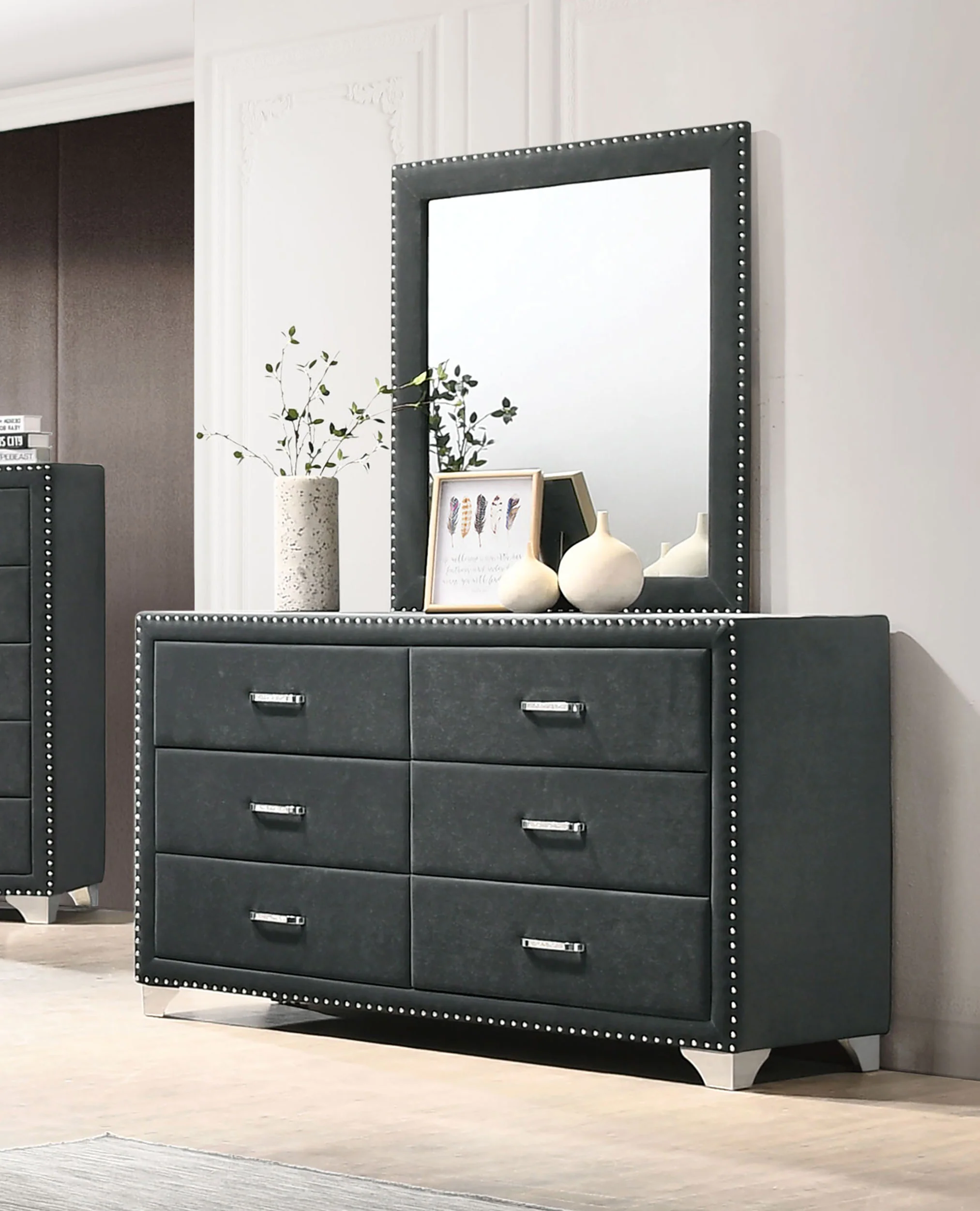 Melody Dresser with Mirror - Image 2