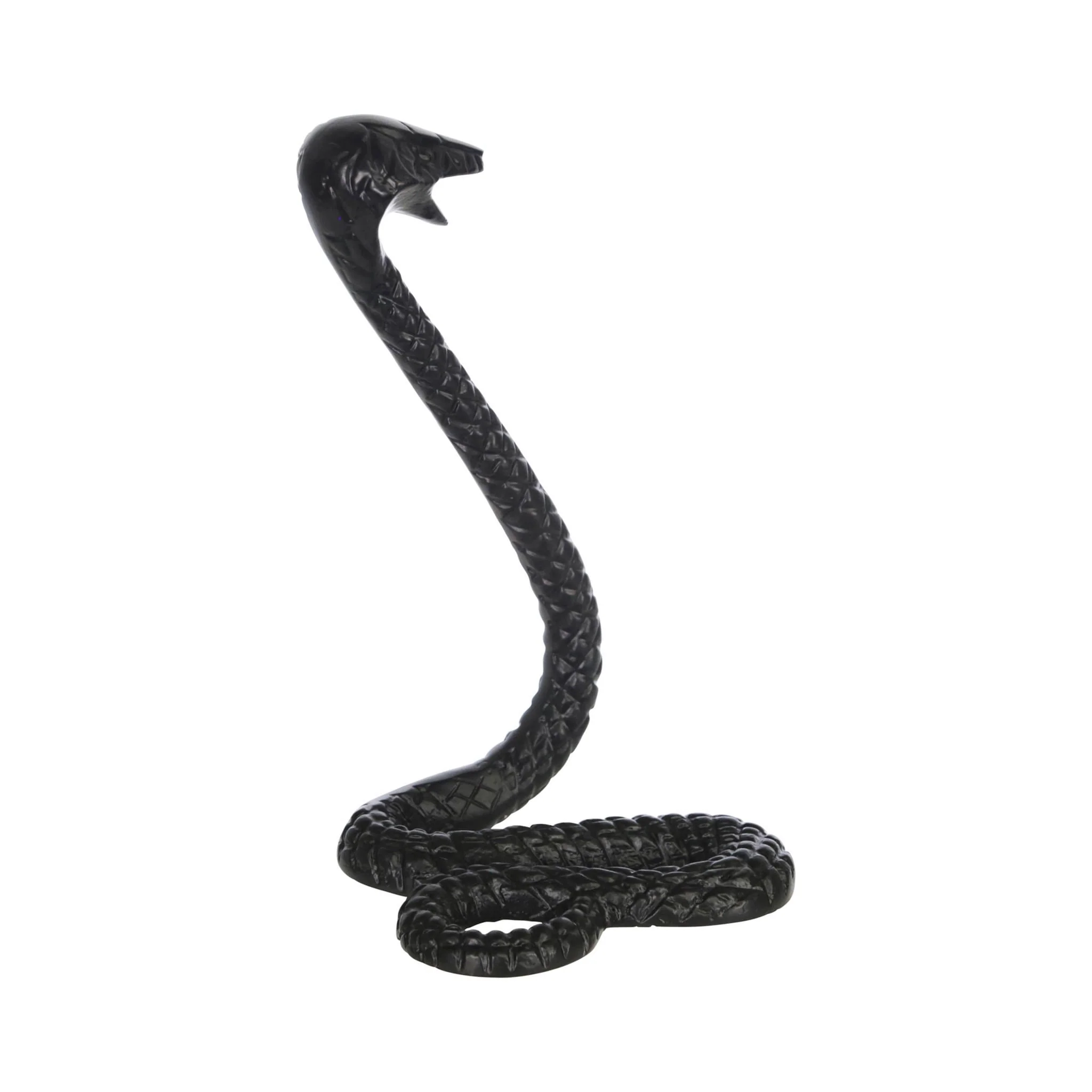 Metal 10"h Snake, Black - Image 2