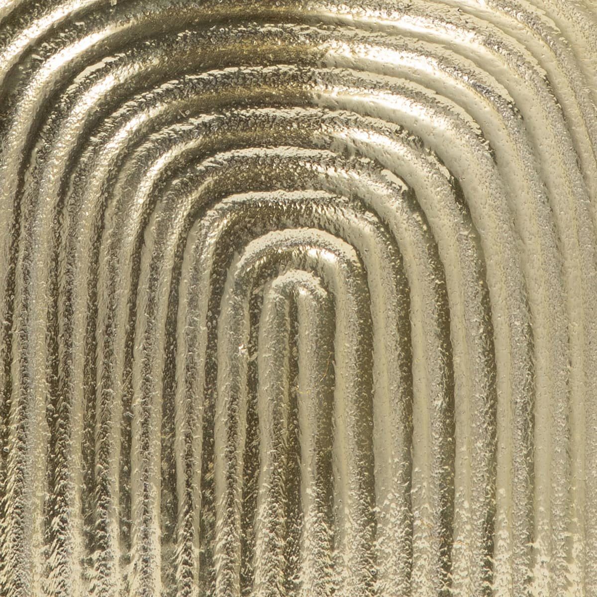 Metal, 11" Arch Vase, Champagne - Image 5