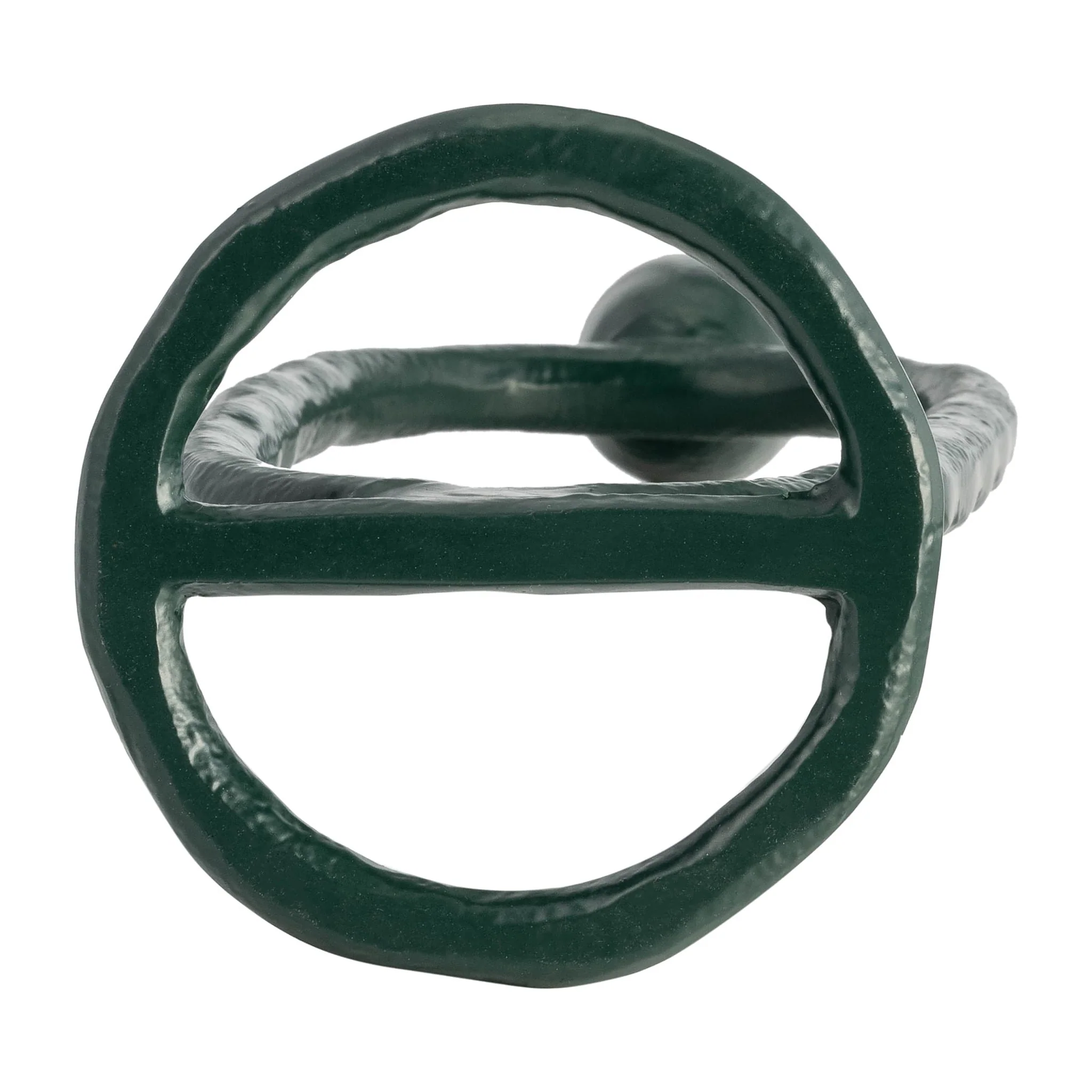 Metal, 11" Open Oval Taper Candleholder, Dark Gree - Image 7