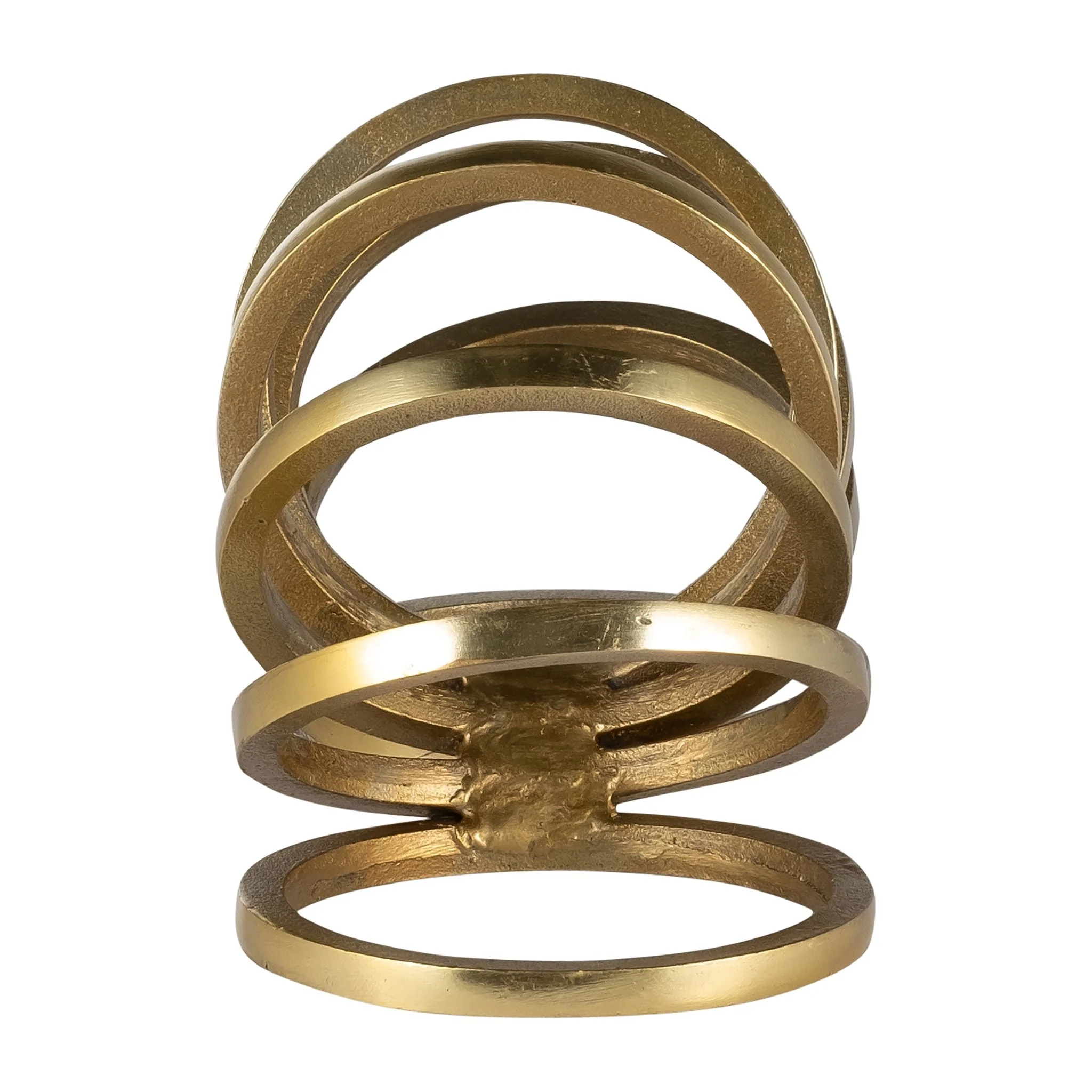 Metal,11",slinky Ring Deco,gold - Image 3