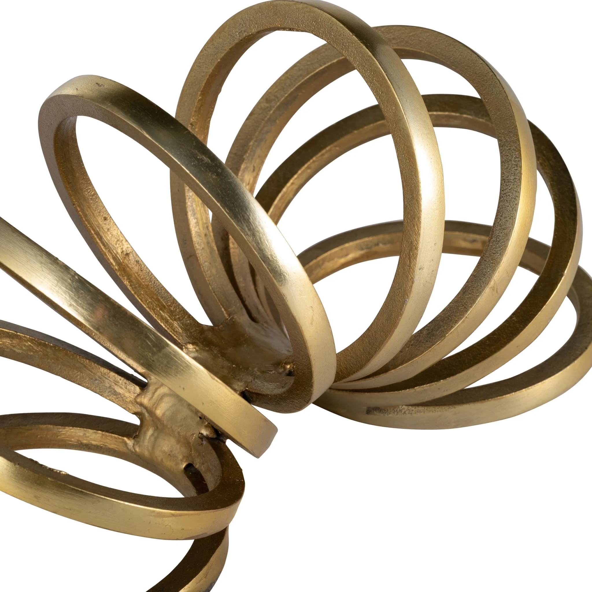 Metal,11",slinky Ring Deco,gold - Image 4