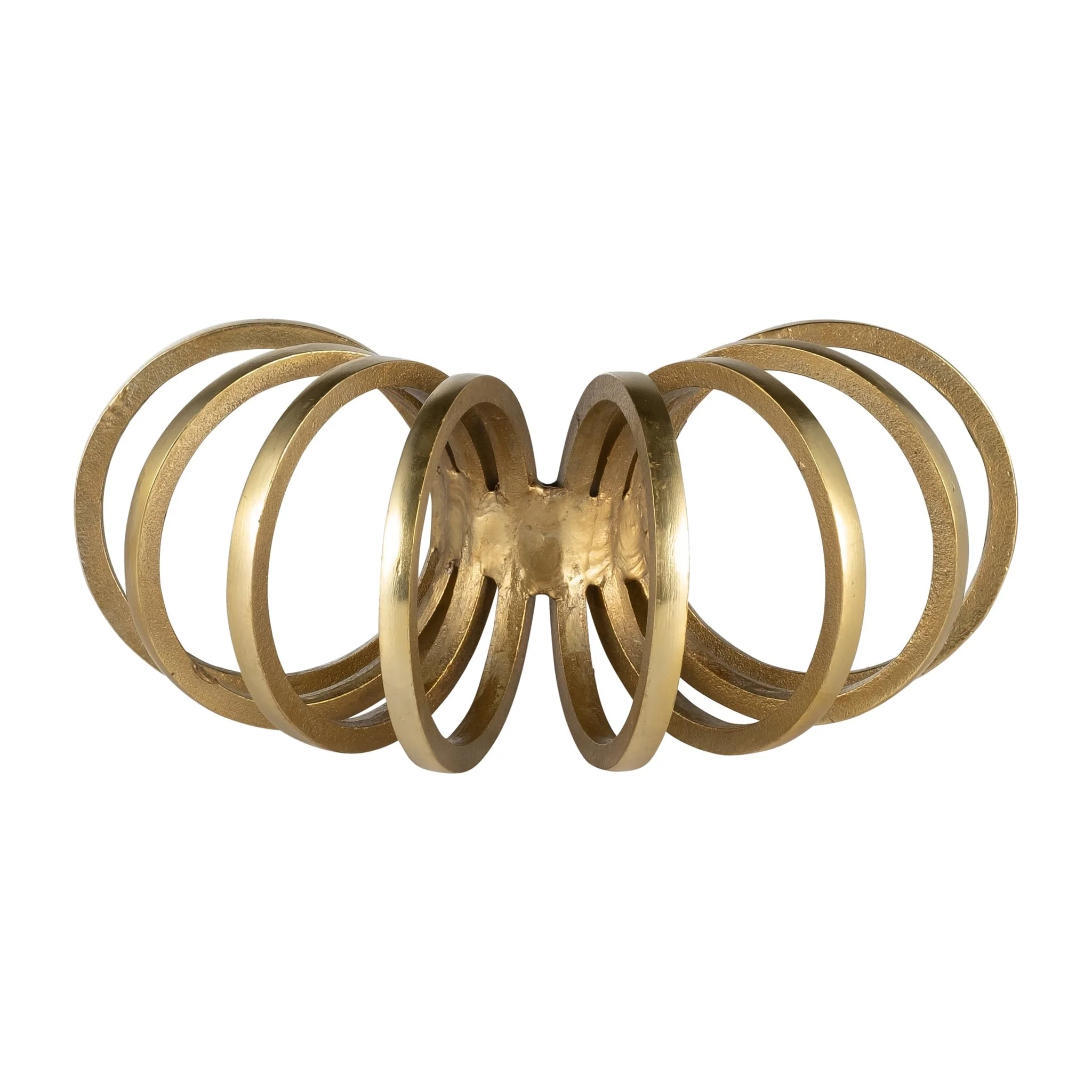 Metal,11",slinky Ring Deco,gold - Image 5