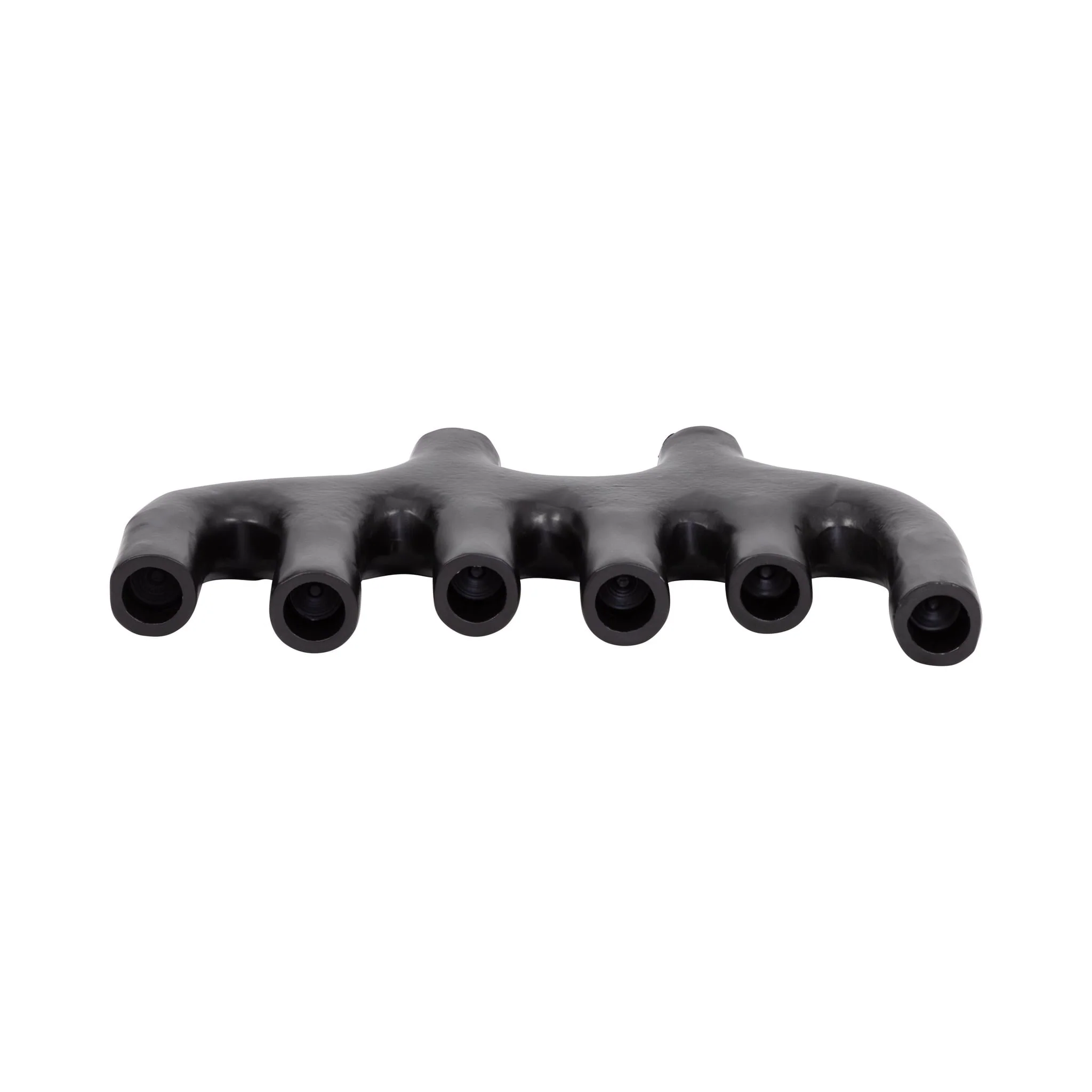 Metal, 13" 6 Taper Candelabra, Black - Image 6