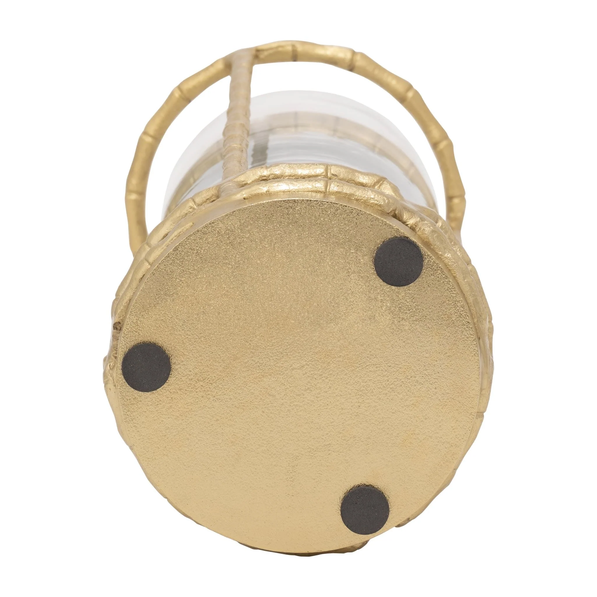 Metal, 13" Hurricane Holder, Gold - Image 6