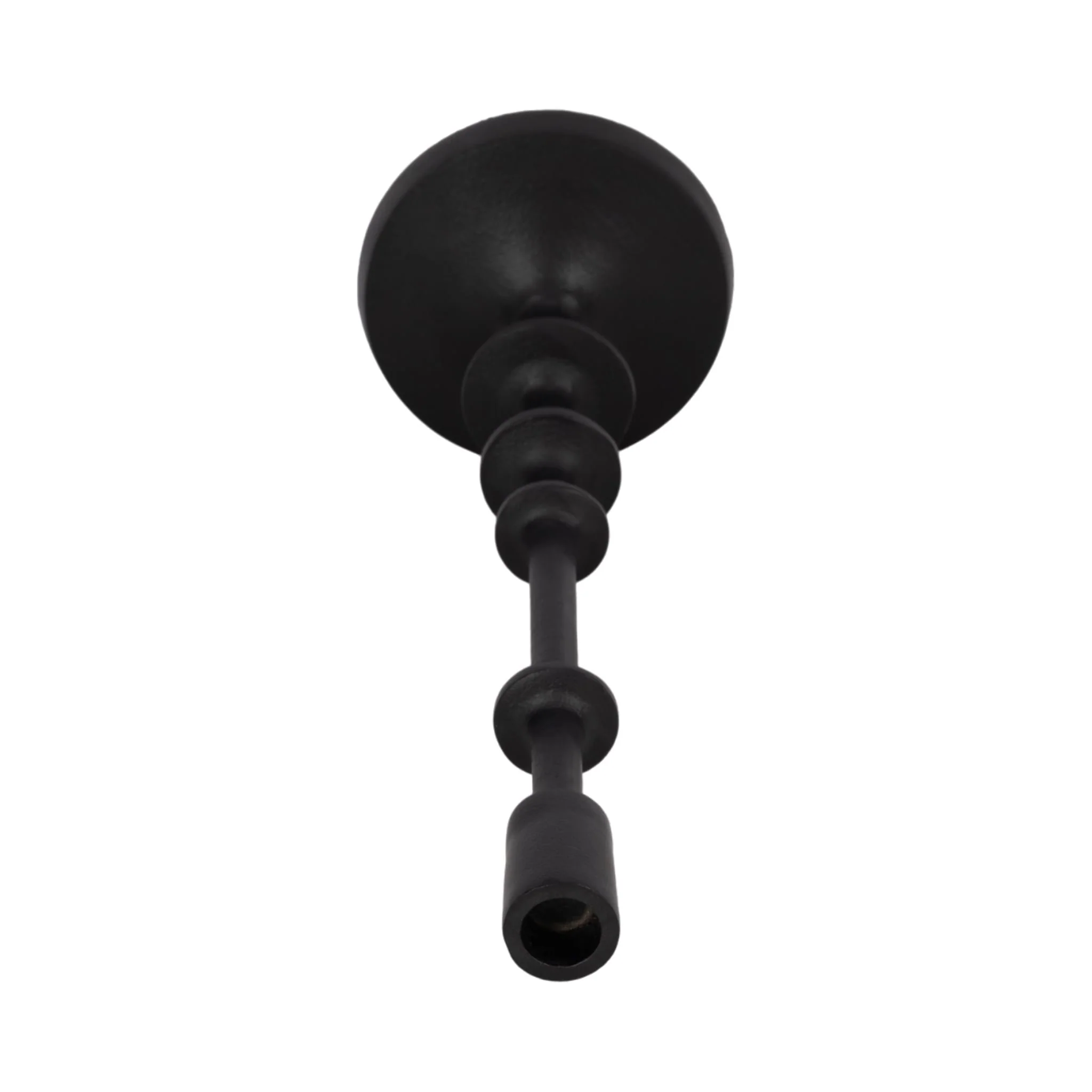 Metal, 13"h Taper Candle Holder, Black - Image 4