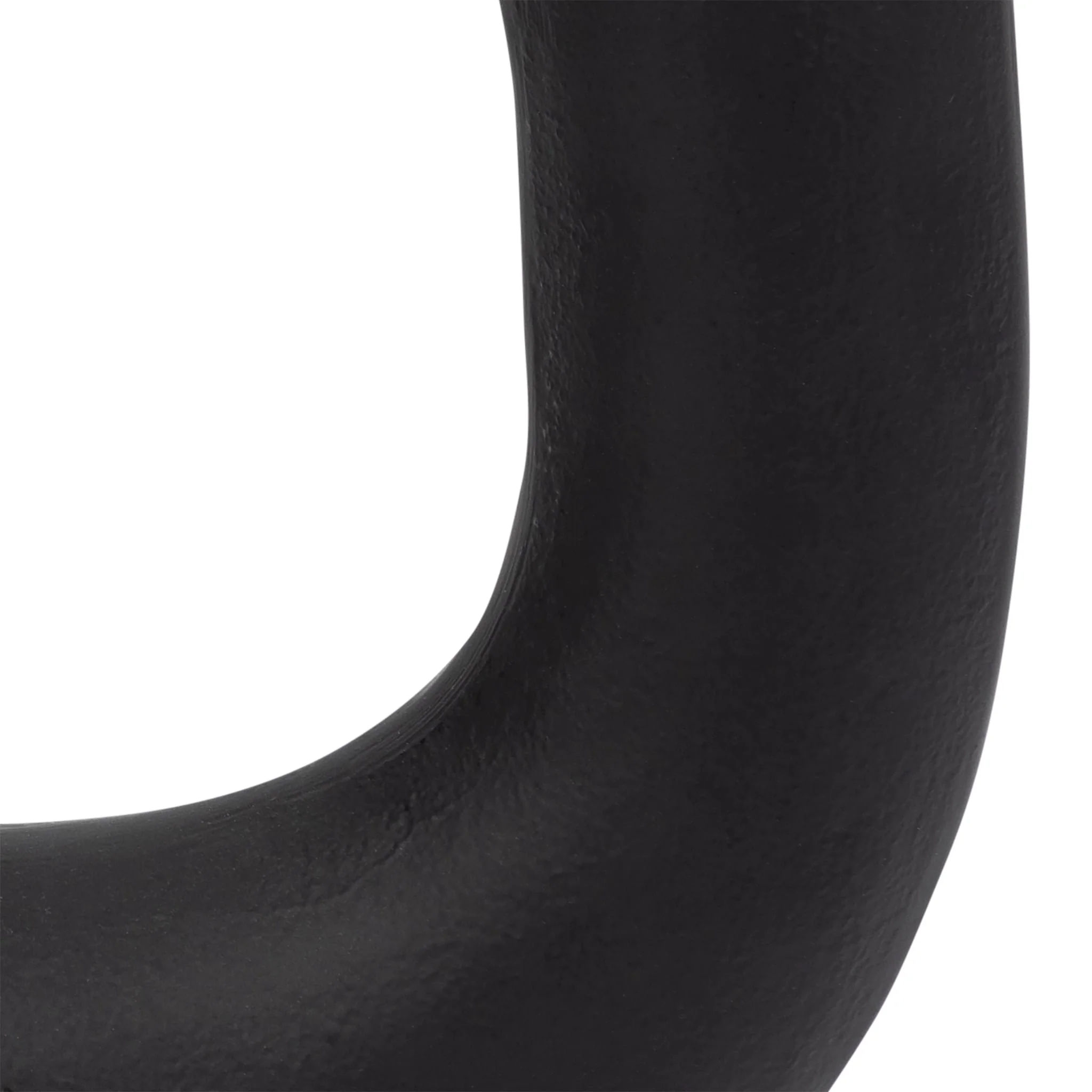 Metal, 14" Open Cut Out Sculpture, Black - Image 4