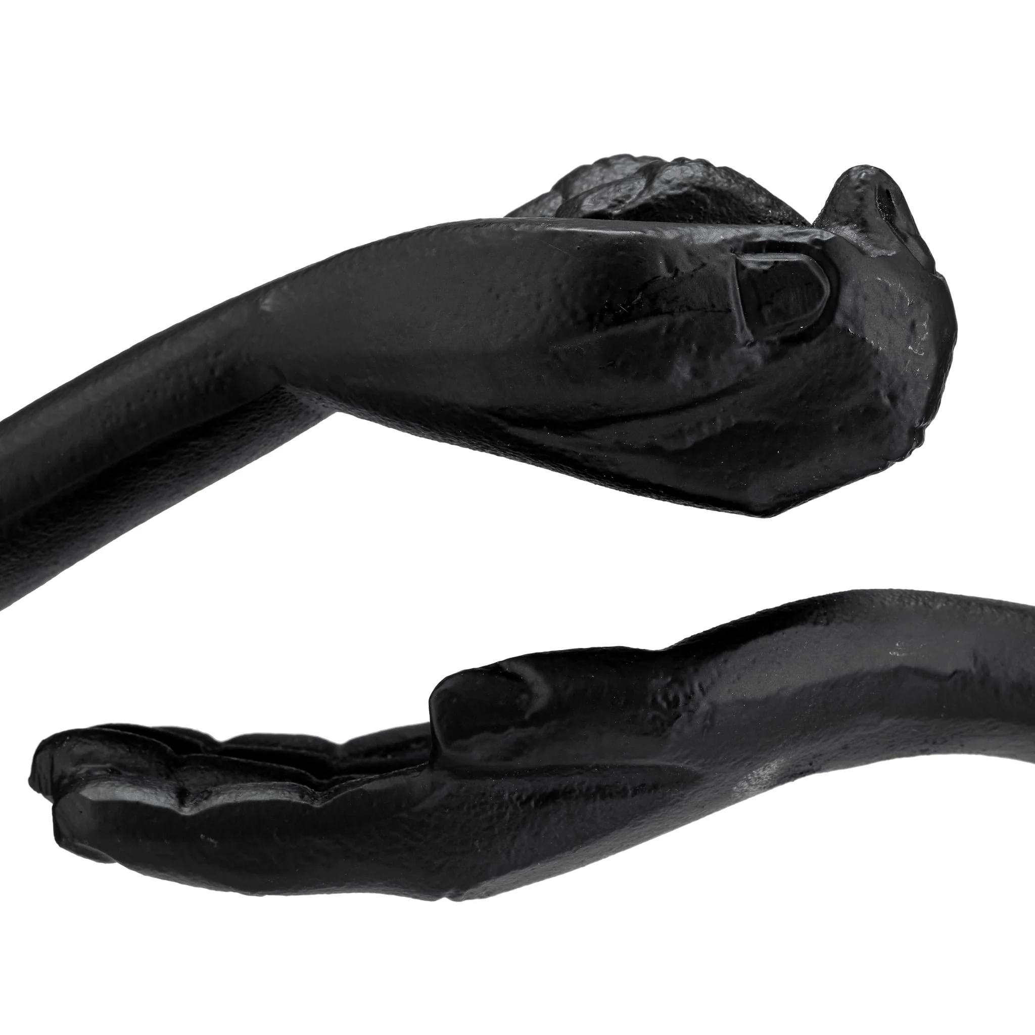 Metal,15" Hand Ring On Base Sculpt ,black/white - Image 5