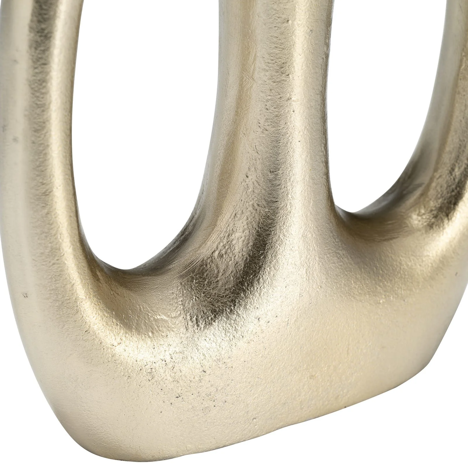 Metal,15" Hollow Handles Vase,champagne - Image 5