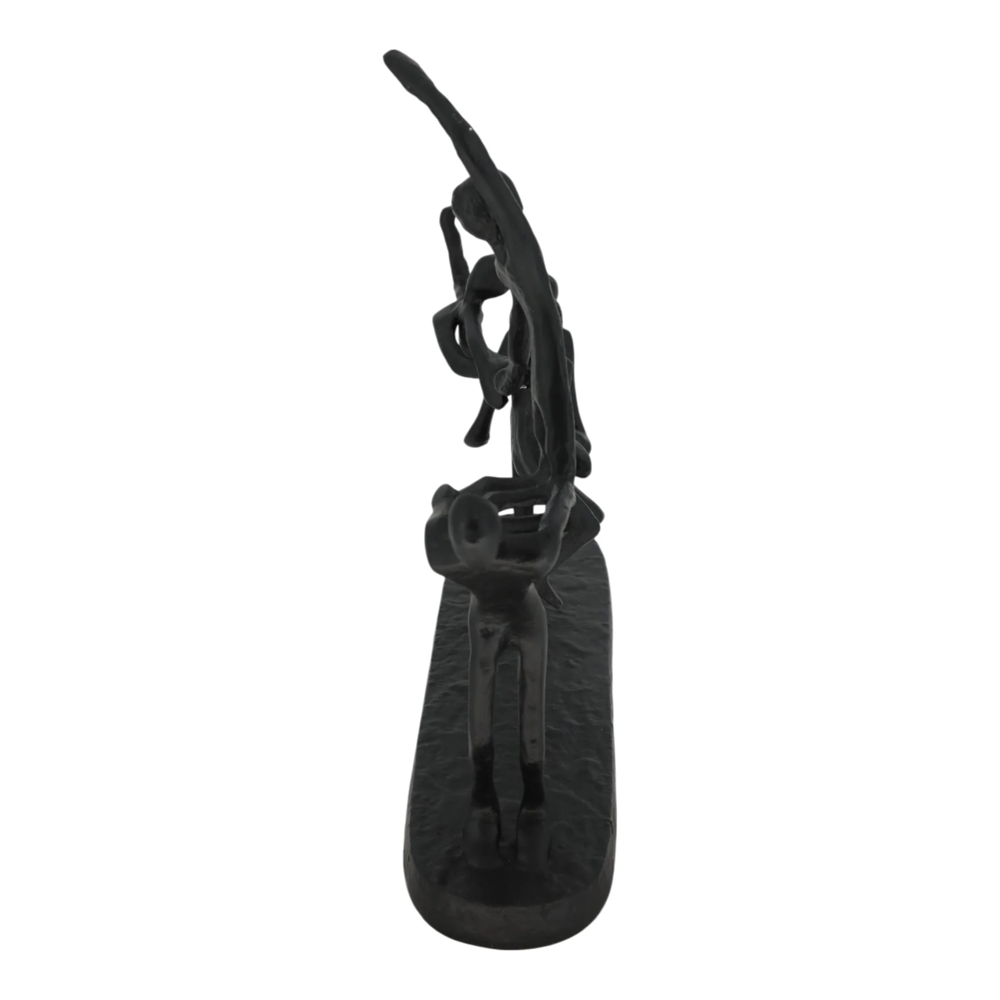 Metal, 15"h Contortionists, Black - Image 3