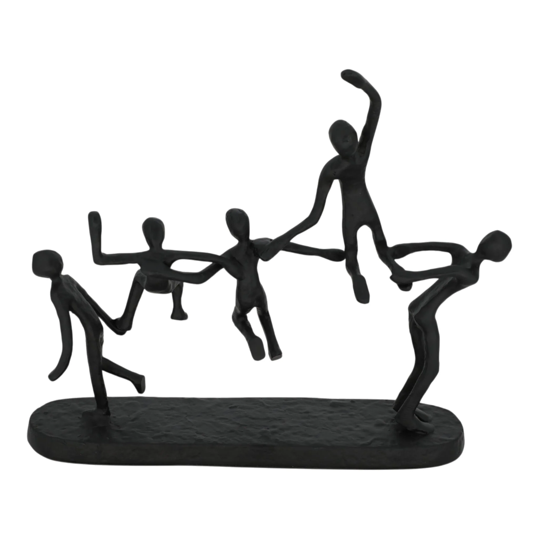 Metal, 15"h Contortionists, Black - Image 4