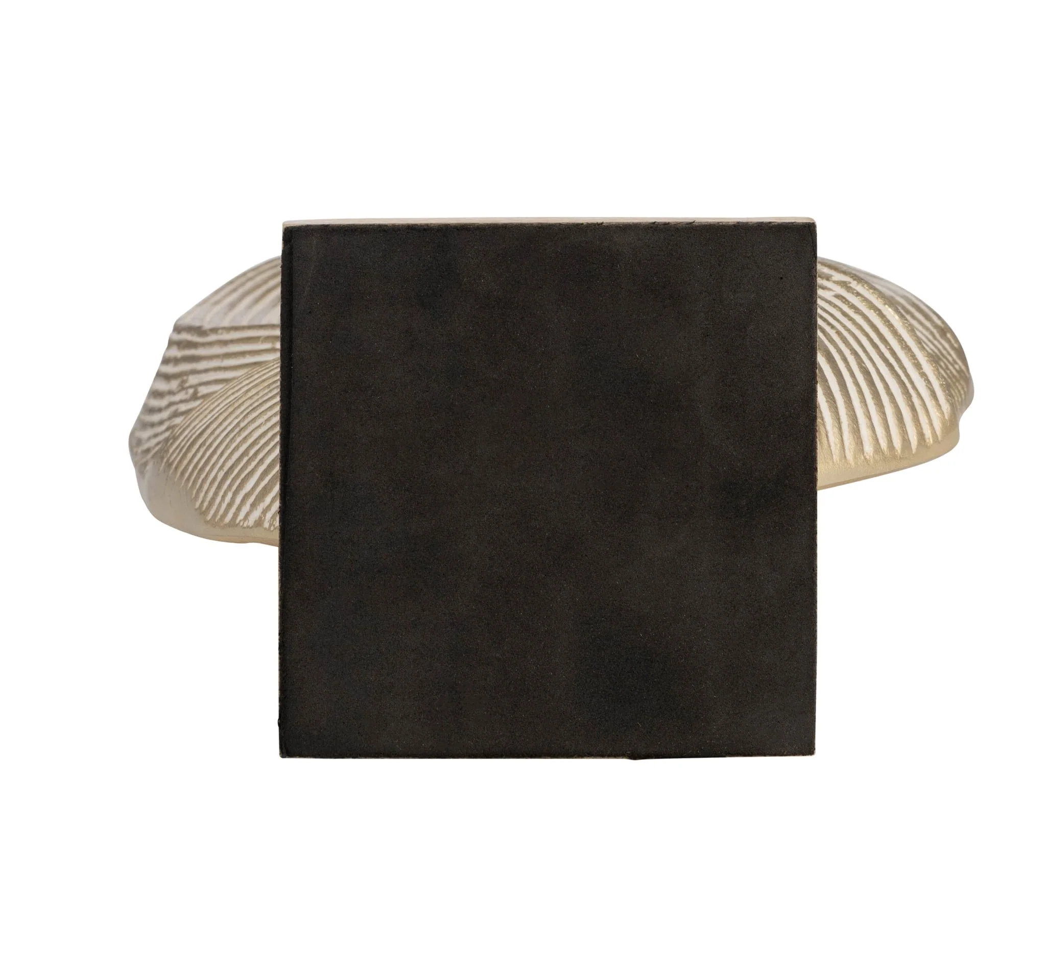 Metal, 17" Oval Table Top Deco, Gold - Image 7