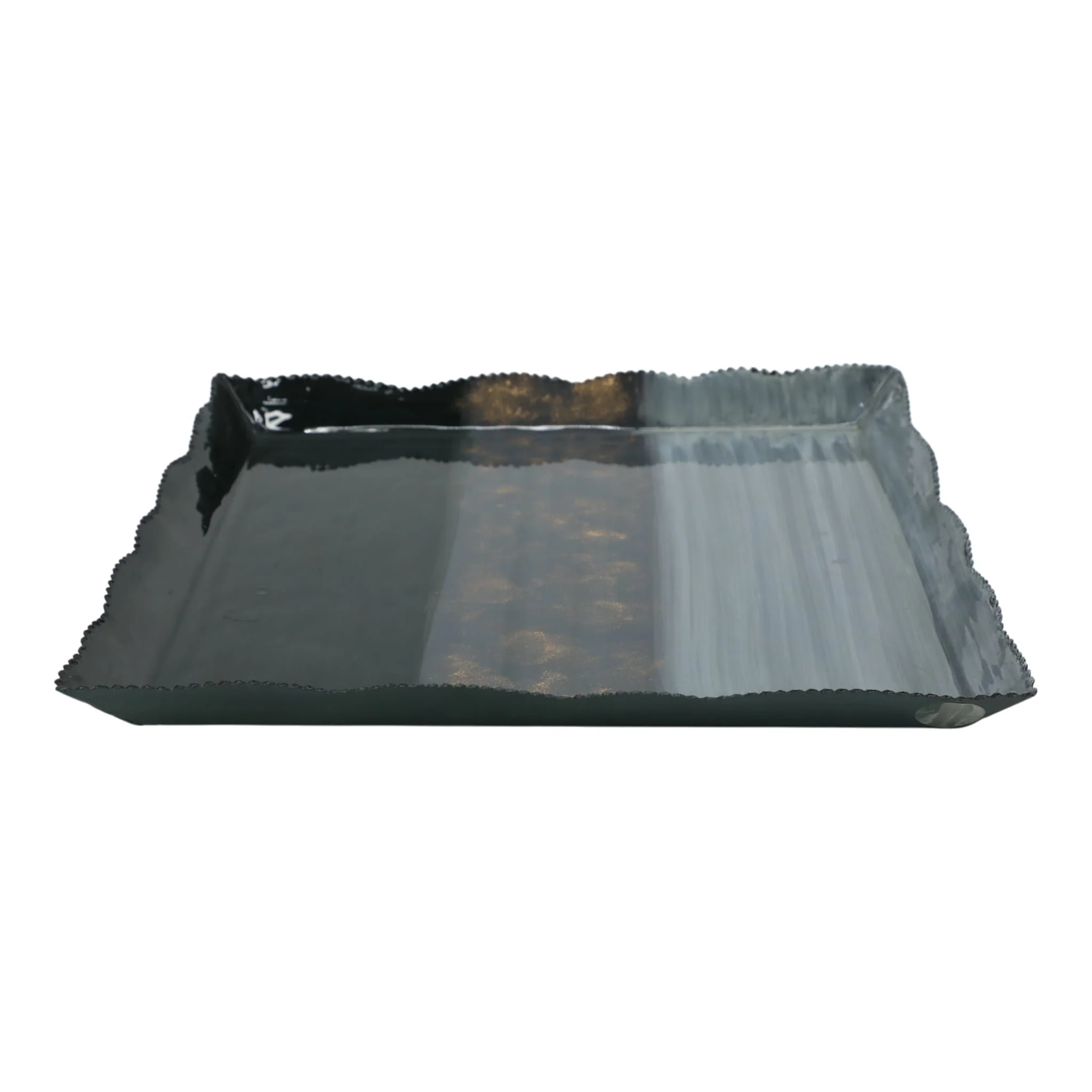 Metal, 18" Tri-colored Tray, Multi - Image 3