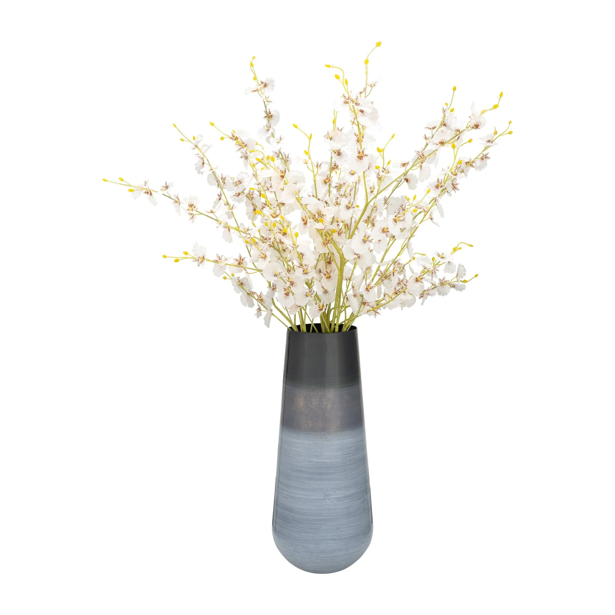 Metal 18"h Alabastron Vase, Multi - Image 2