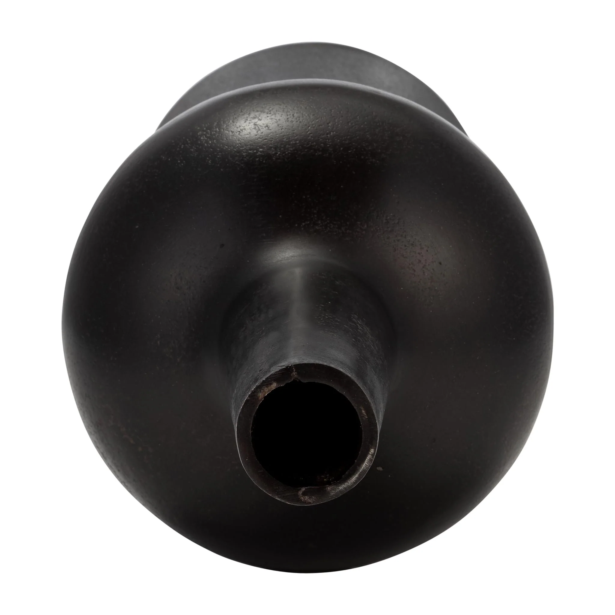 Metal, 19"h Vintage Vase, Bronze - Image 4