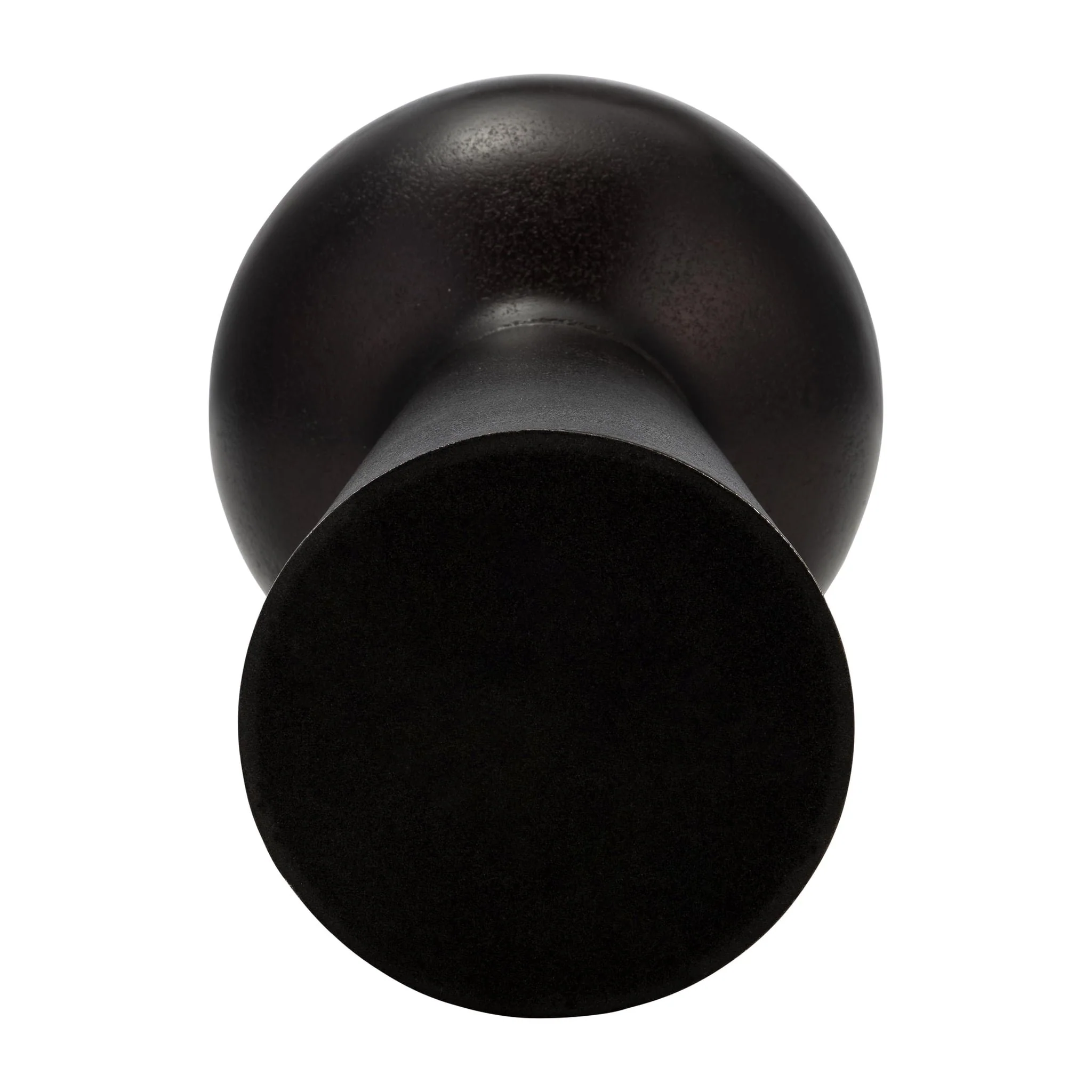 Metal, 19"h Vintage Vase, Bronze - Image 5