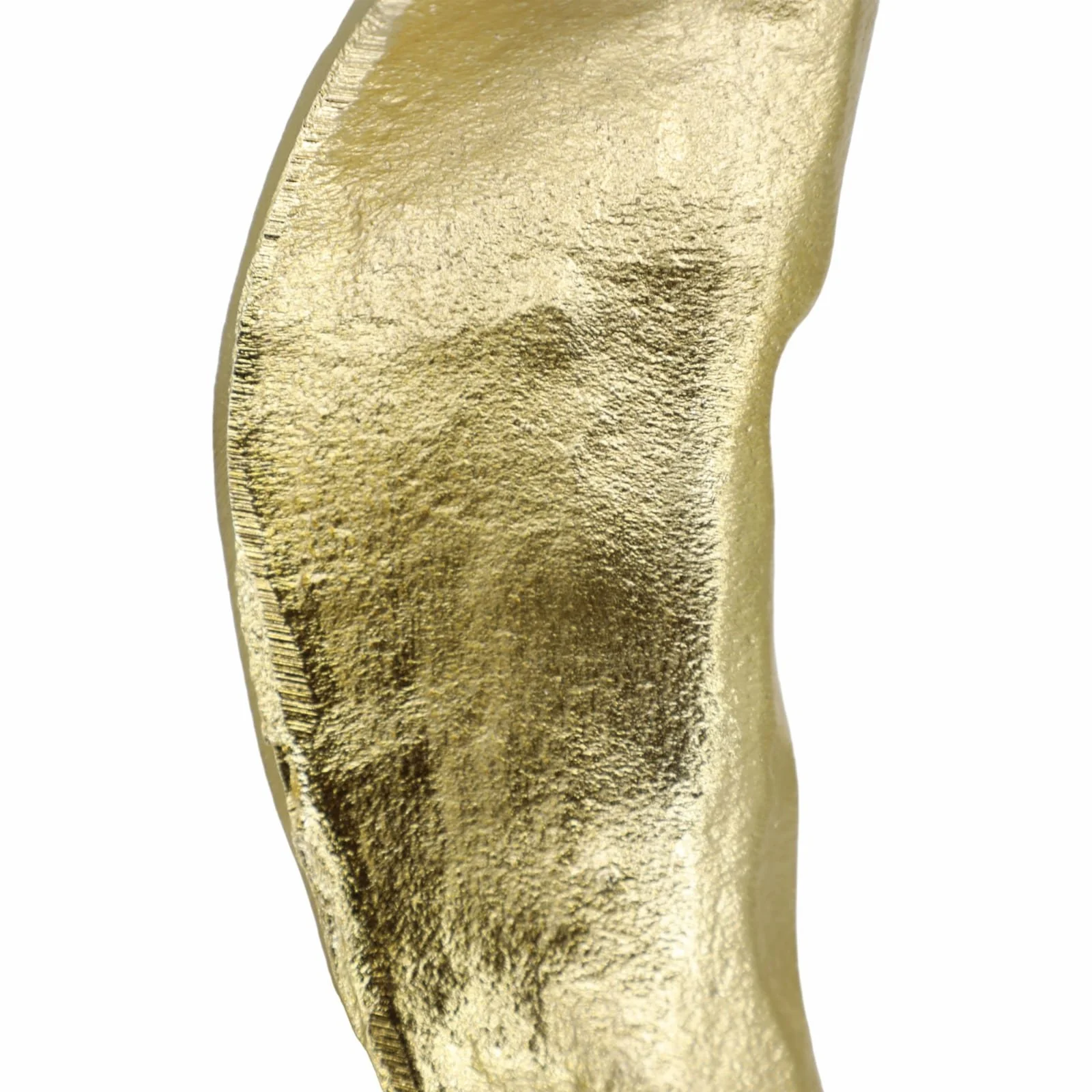 Metal, 21" Forged Taper Candleholder, Gold - Image 5