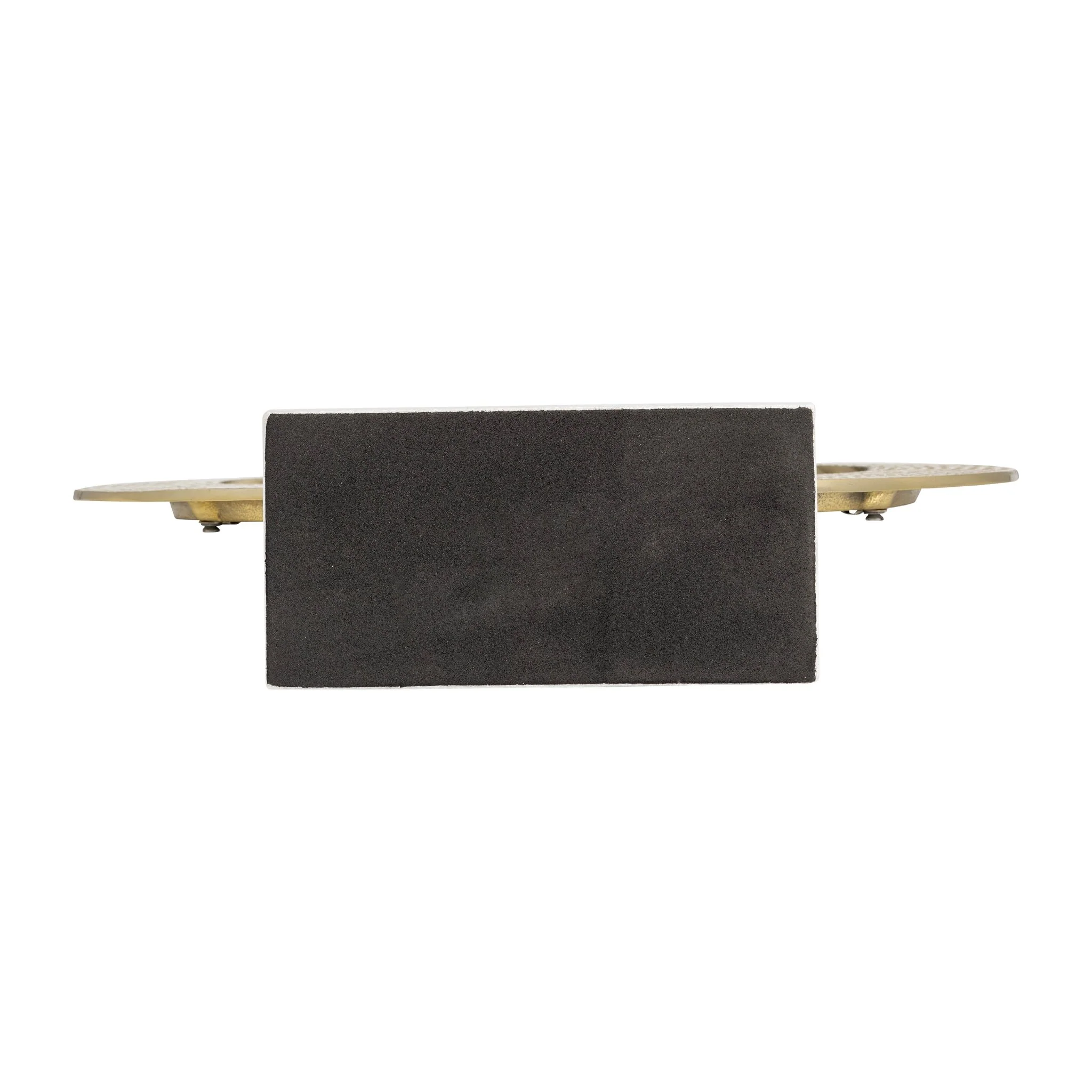 Metal 21" Hammered Mirror On Stand, Gold - Image 8