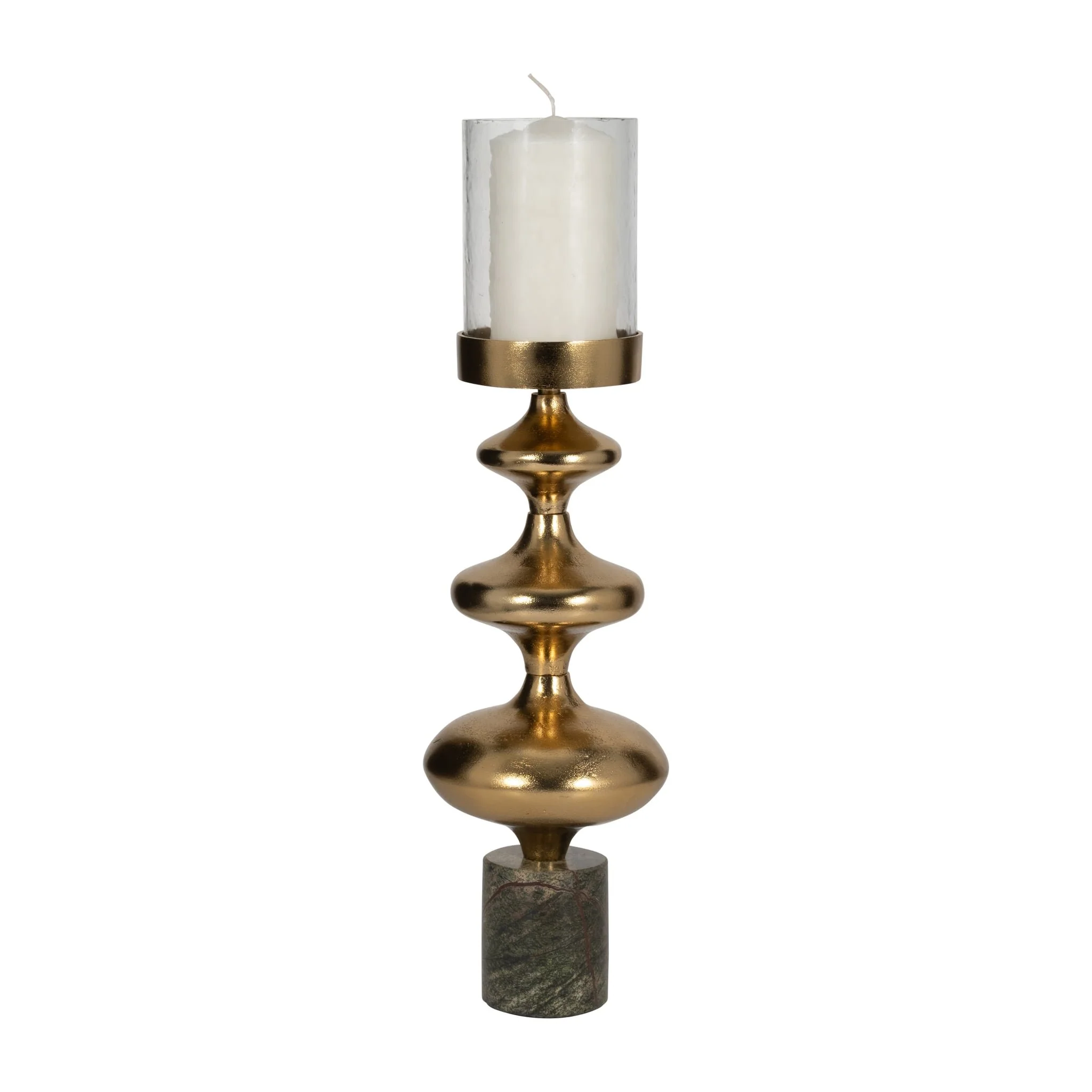Metal, 21" Hurricane Sphere, Dark Gold, Kd - Image 3