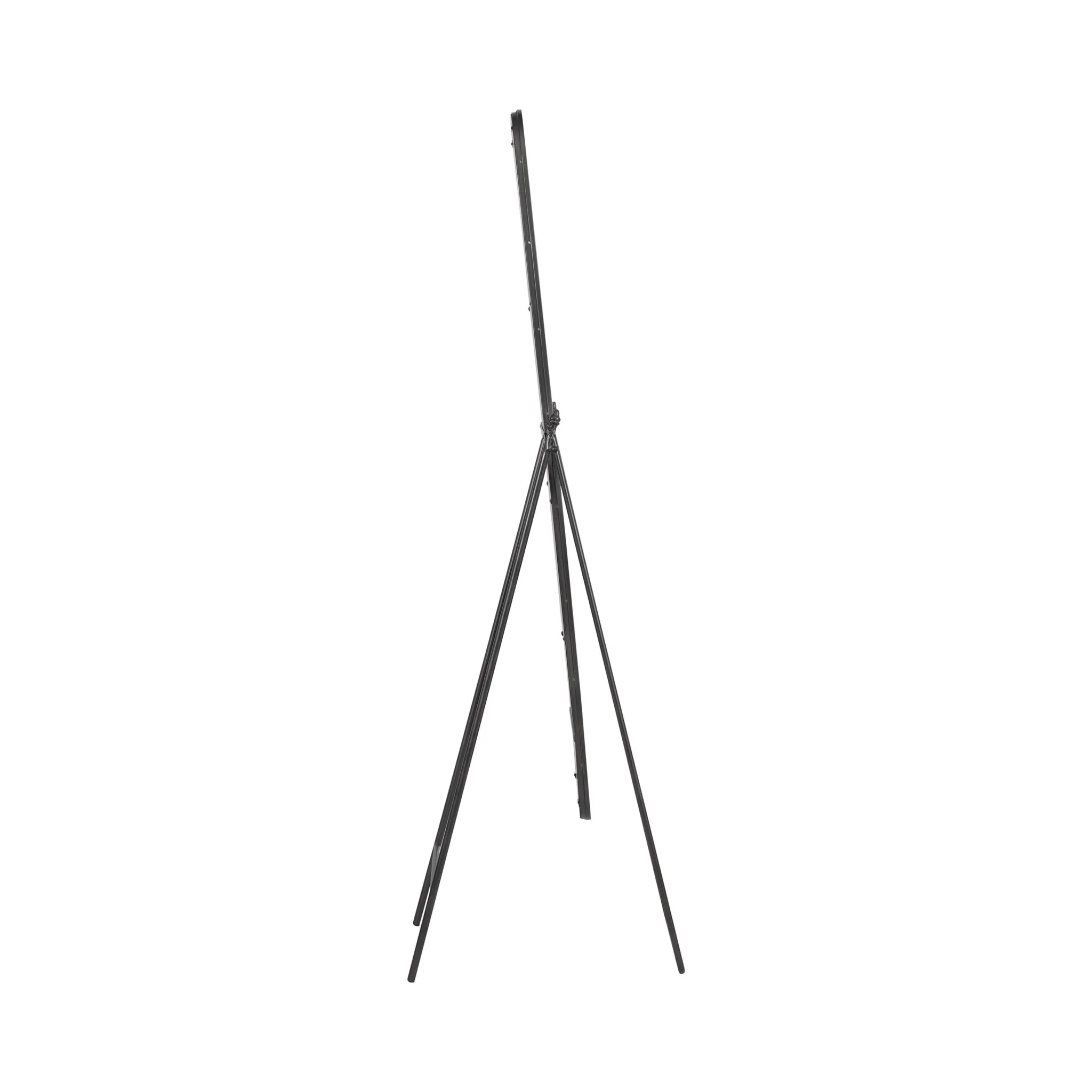Metal, 21x69 Floor Mirror On Stand, Black - Image 3
