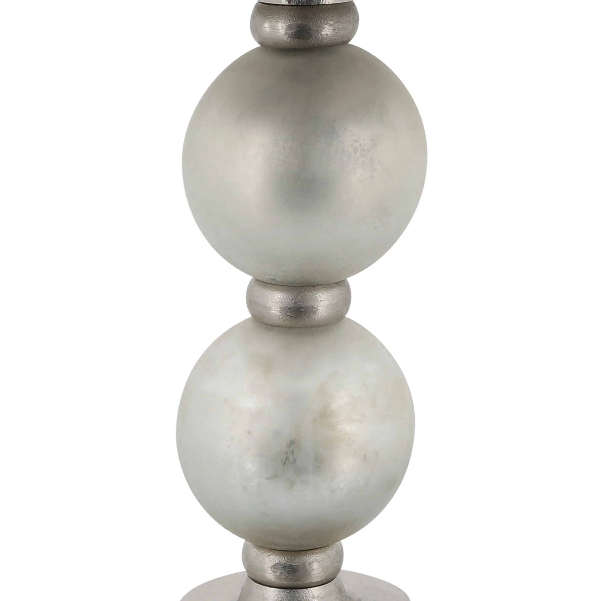 Metal, 22"h Orb Side Table, Mirror Top, Champ/brnz - Image 5