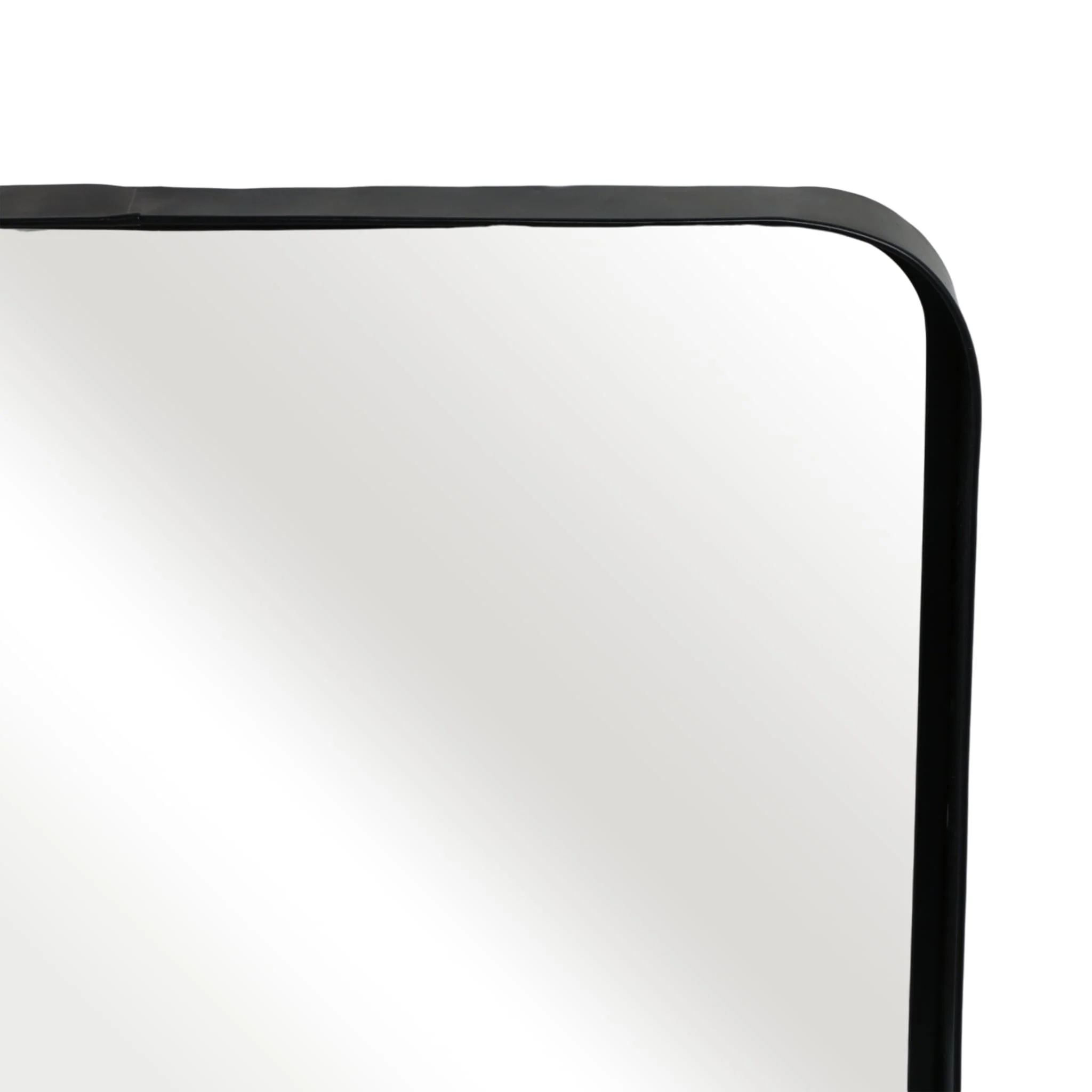 Metal, 22x30 Mirror W/ Shelf, Black/brown - Image 5