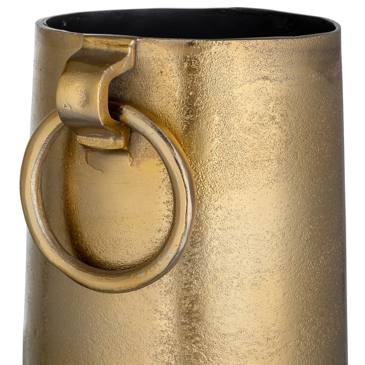 Metal, 23" Metallic Vase, Bronze - Image 4