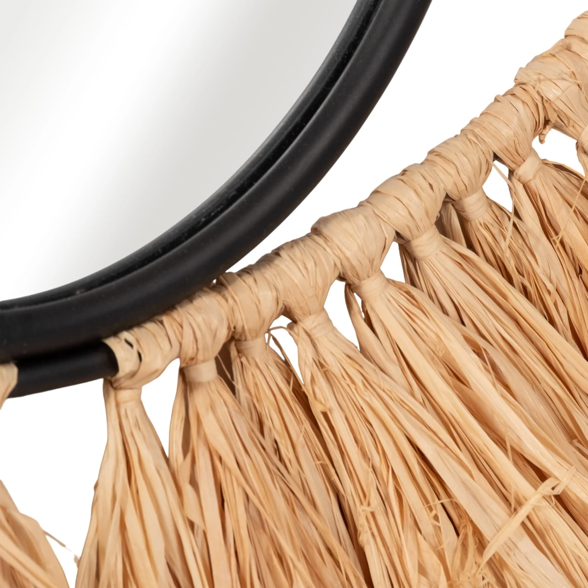 Metal, 24" Mirrored Eye Wall Deco, Brown - Image 4