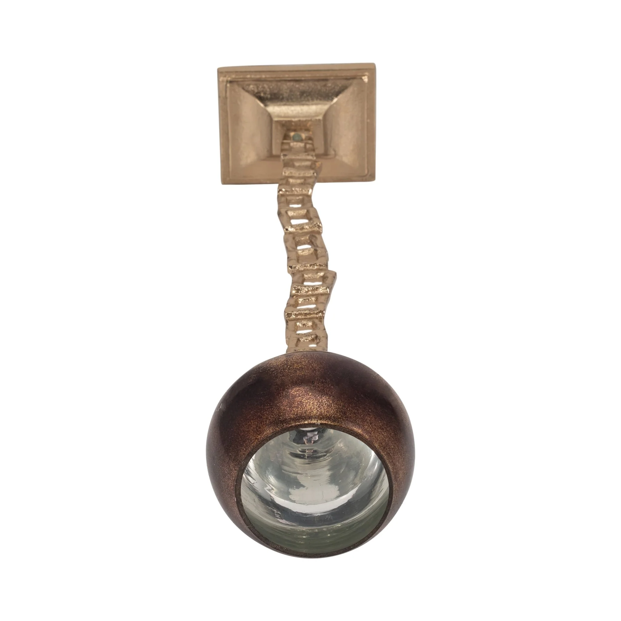 Metal, 24" Tealight Holder W/ Base, Gold - Image 5