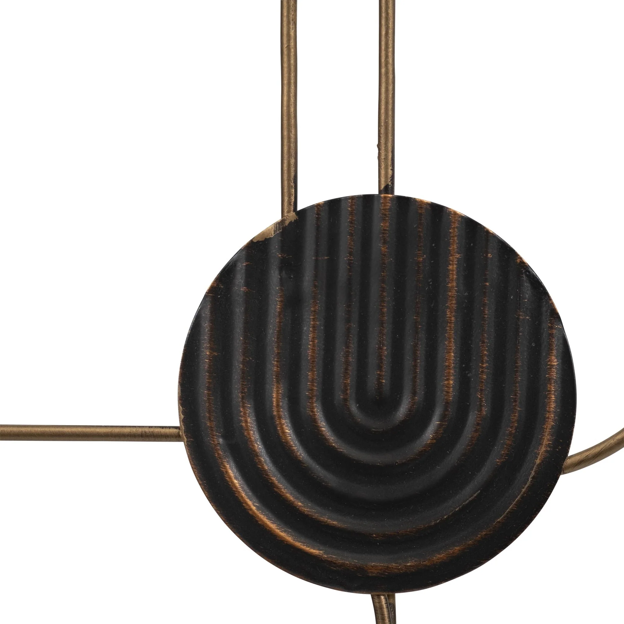 Metal, 33" Arch Discs Wall Decor, Multi Wb - Image 4