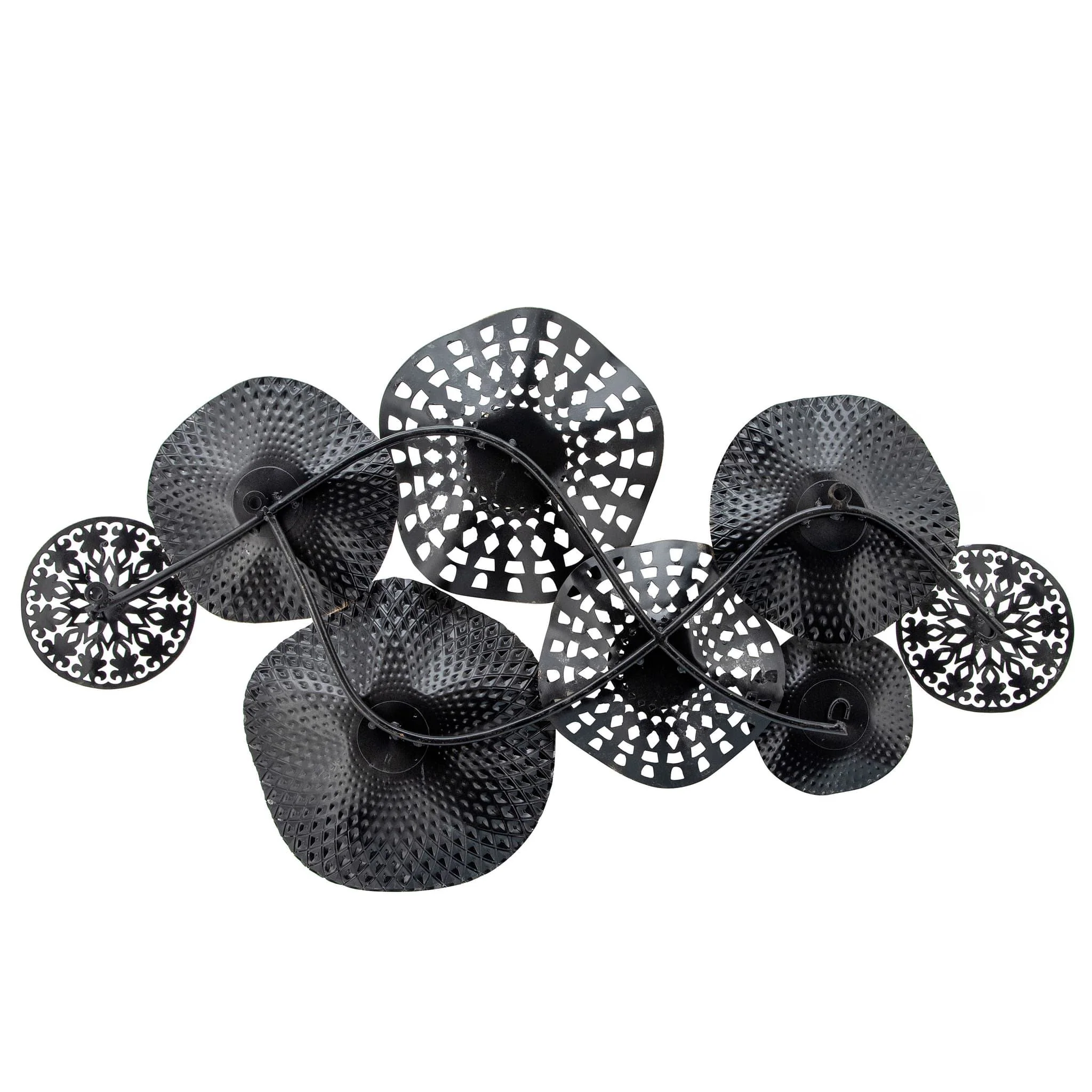 Metal 36" 8 Disc Pads Wall Deco, Multi Wb - Image 2