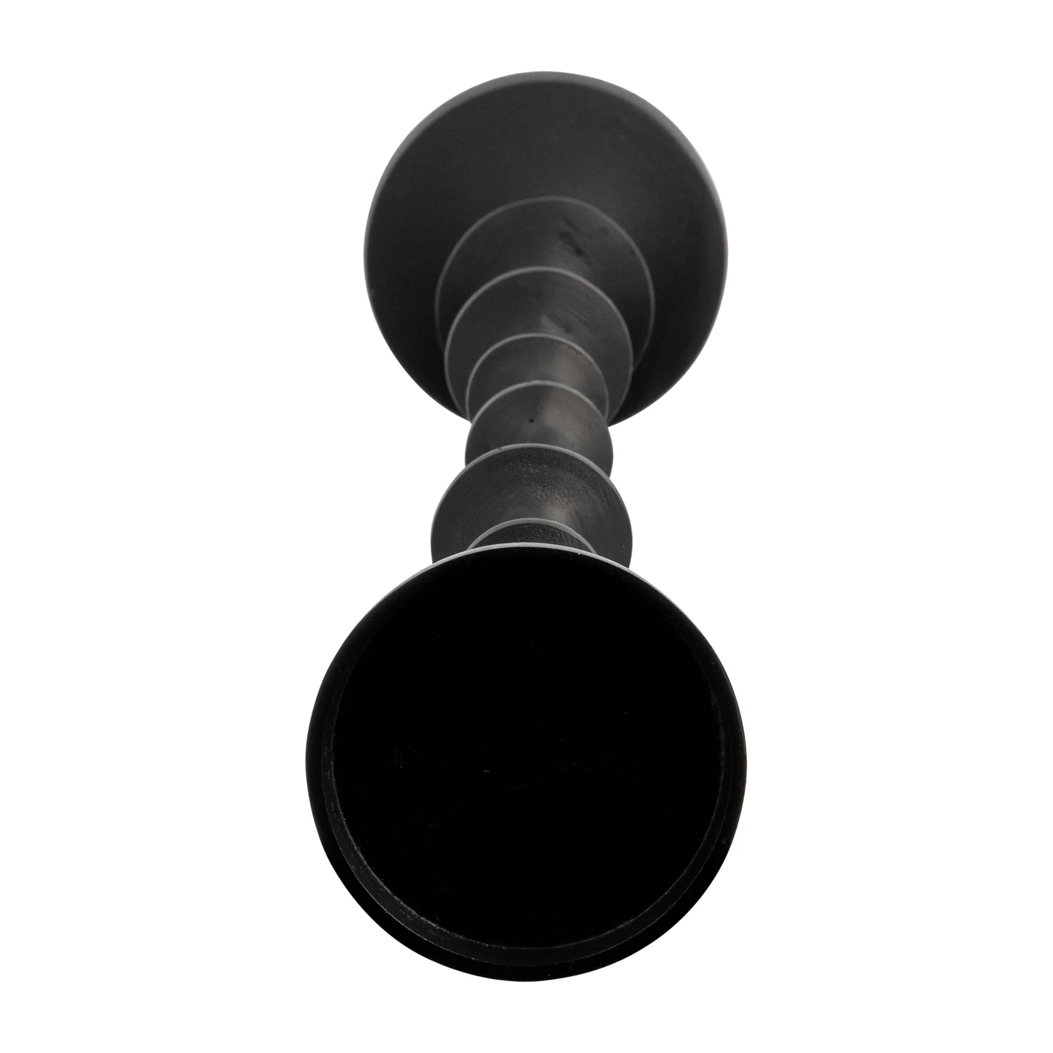 Metal, 36" Abacus Floor Pillar Candleholder, Black - Image 5