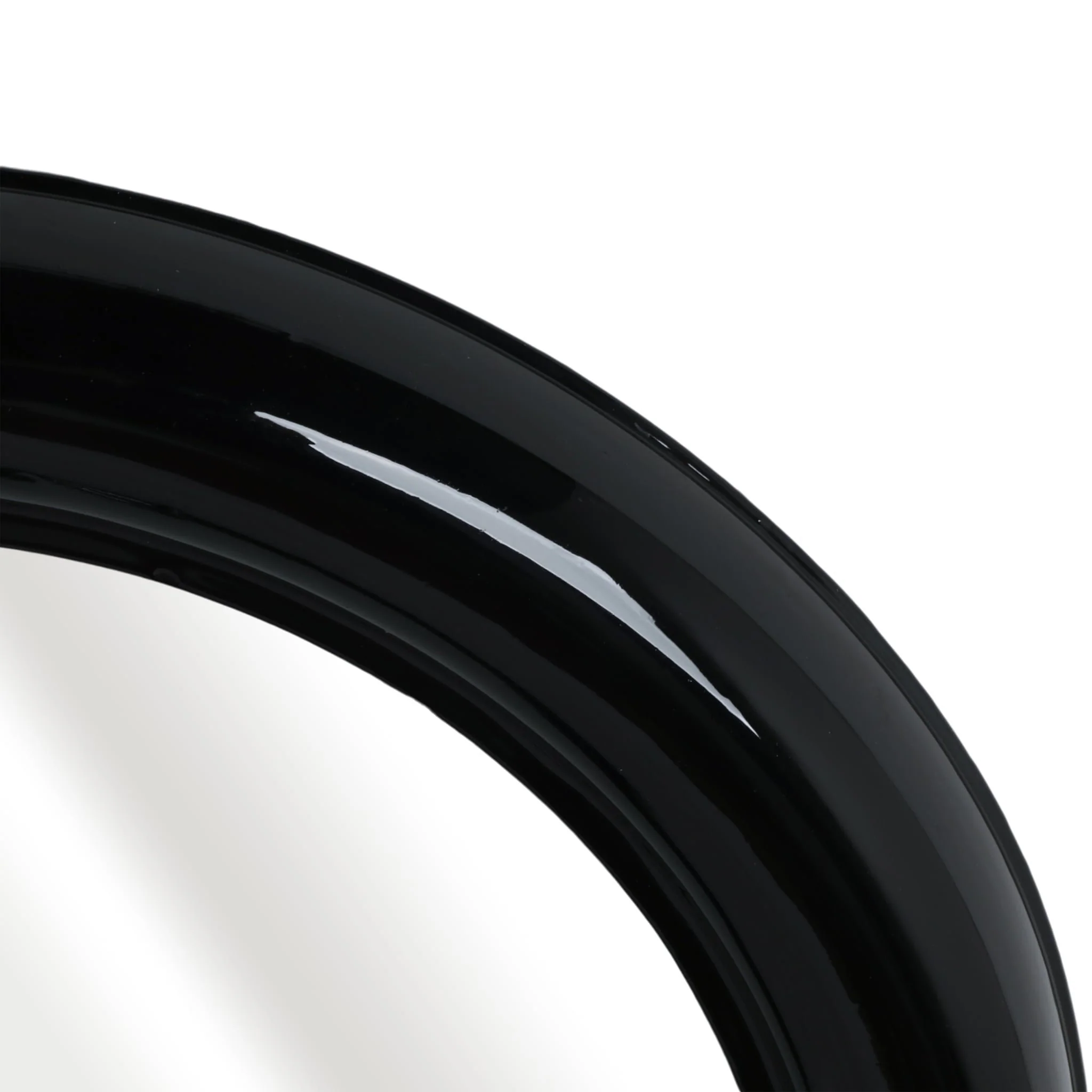 Metal 36" Round Mirror, Black - Image 5