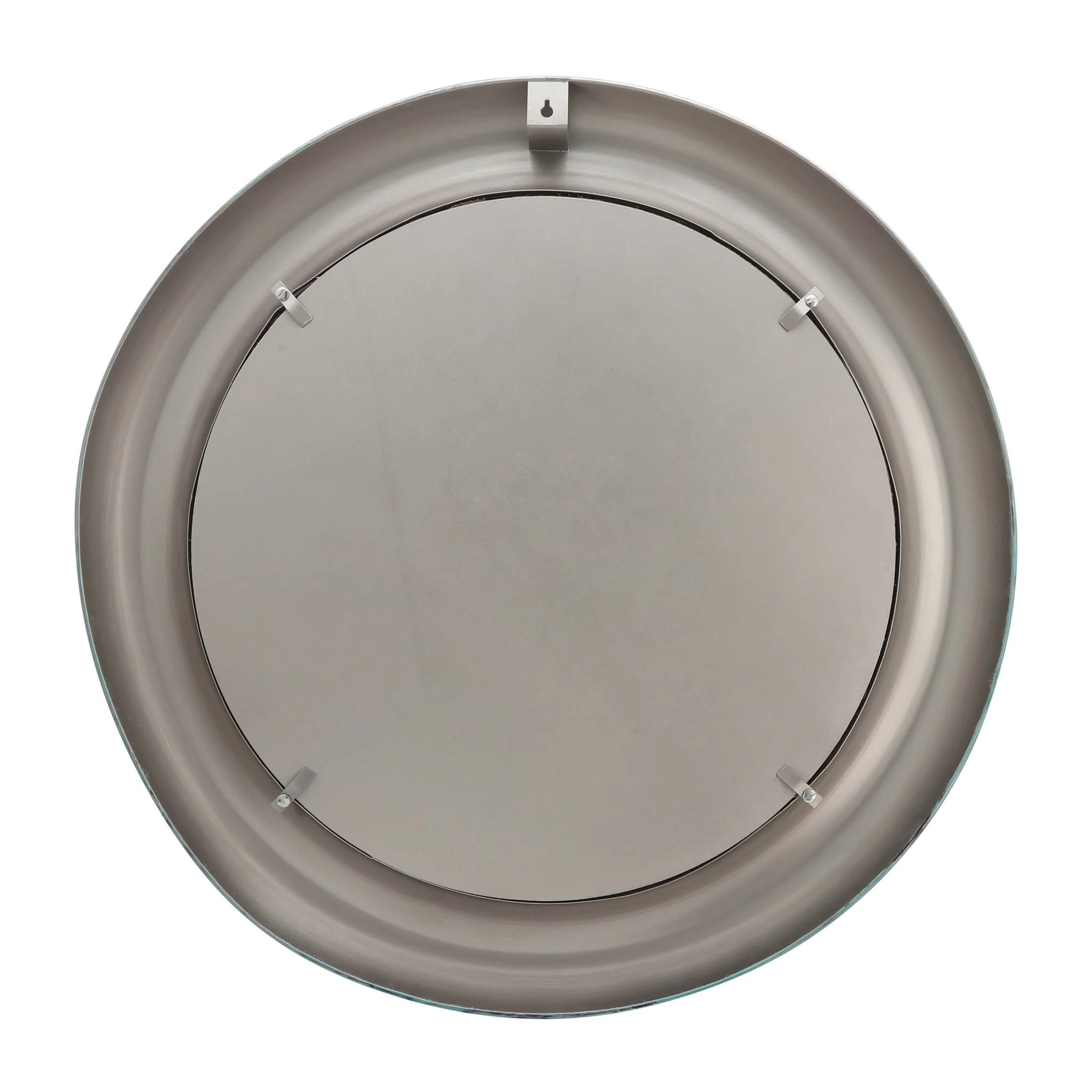 Metal 36" Round Mirror, Turq - Image 4