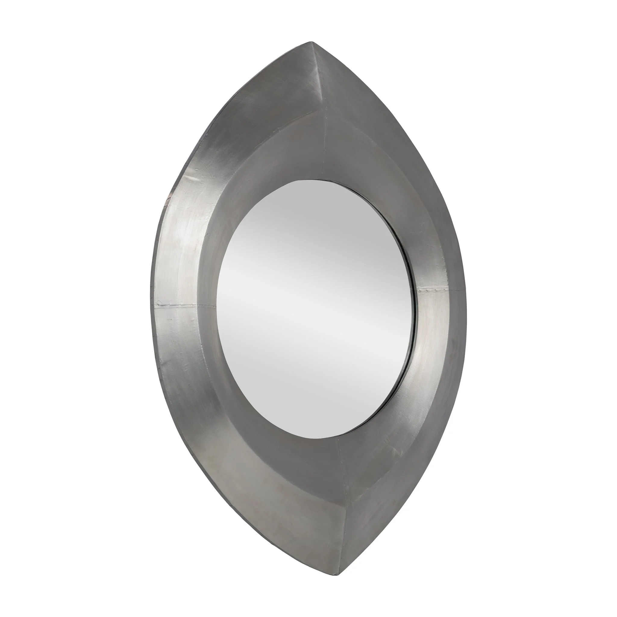 Metal, 48" Tear Drop Mirror, Champagne - Image 2