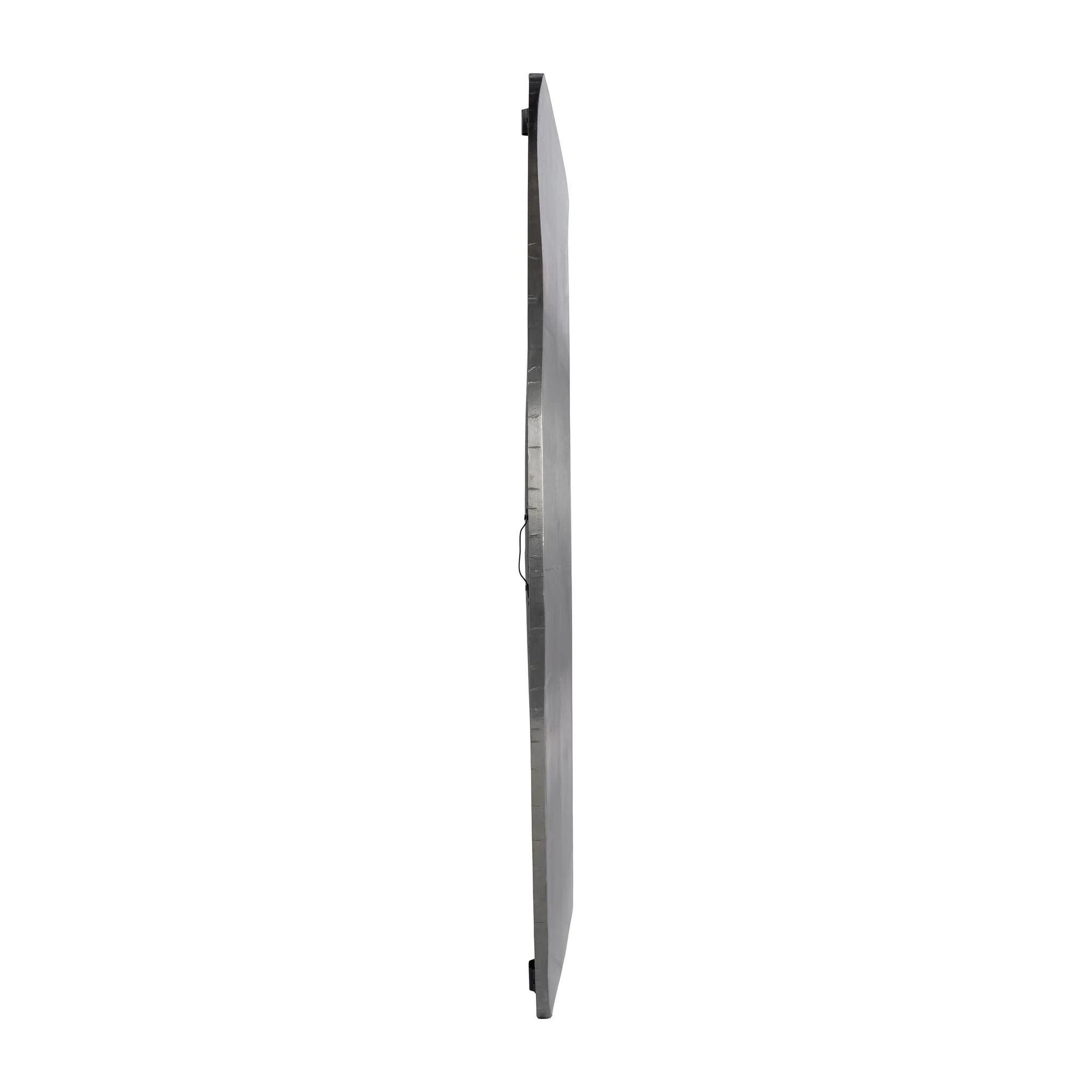 Metal, 48" Tear Drop Mirror, Champagne - Image 3