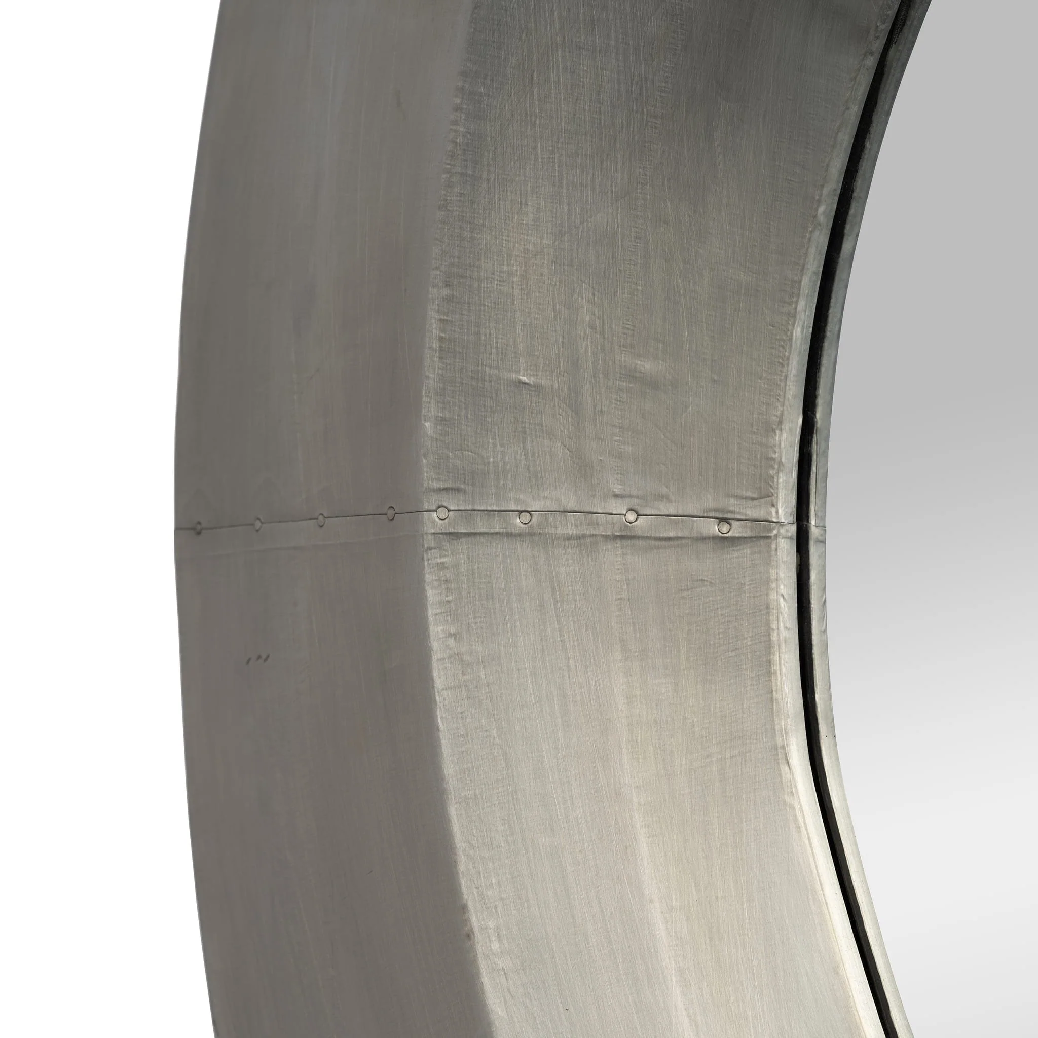 Metal, 48" Tear Drop Mirror, Champagne - Image 6