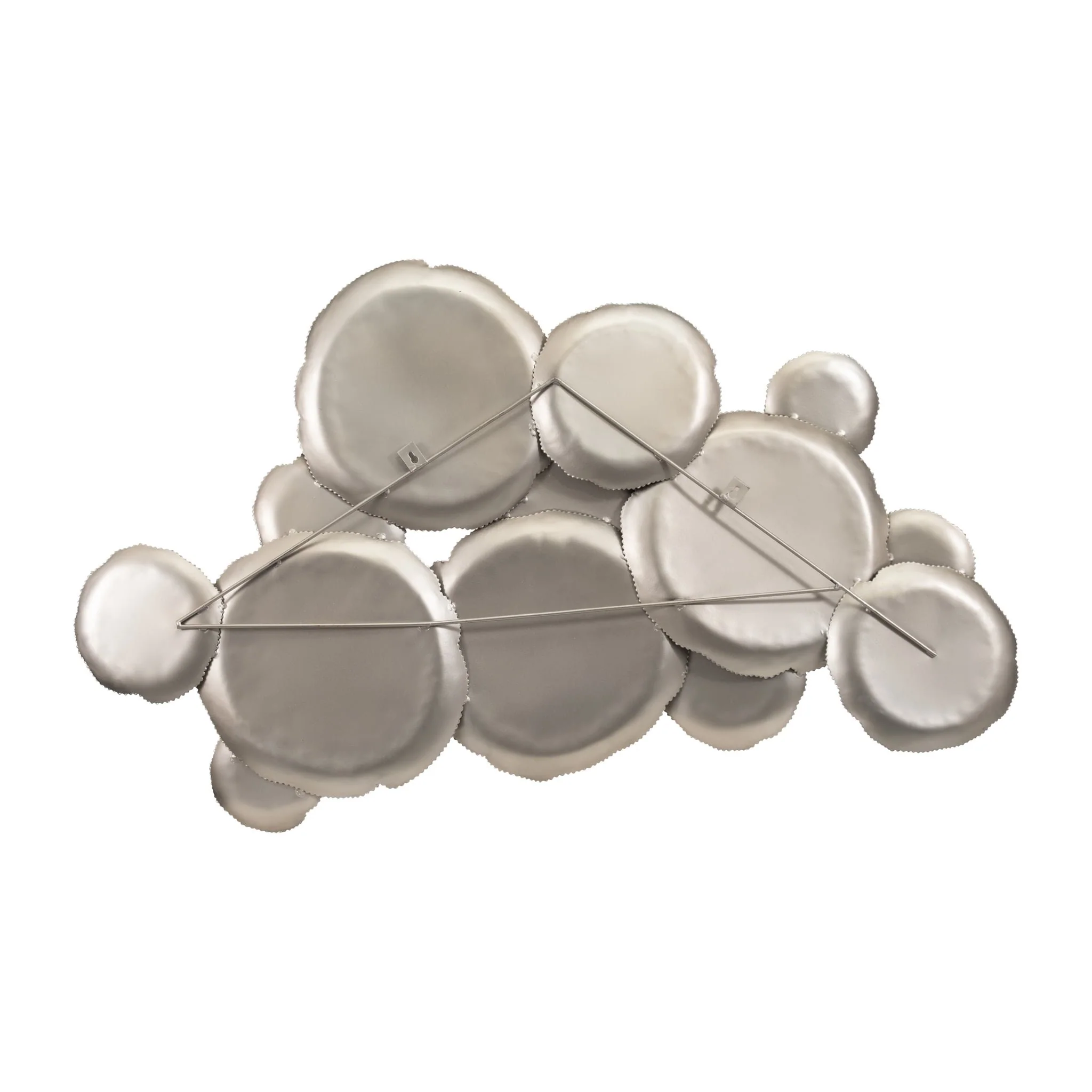 Metal, 49" Lily Pads Wall Deco, Multi - Image 5