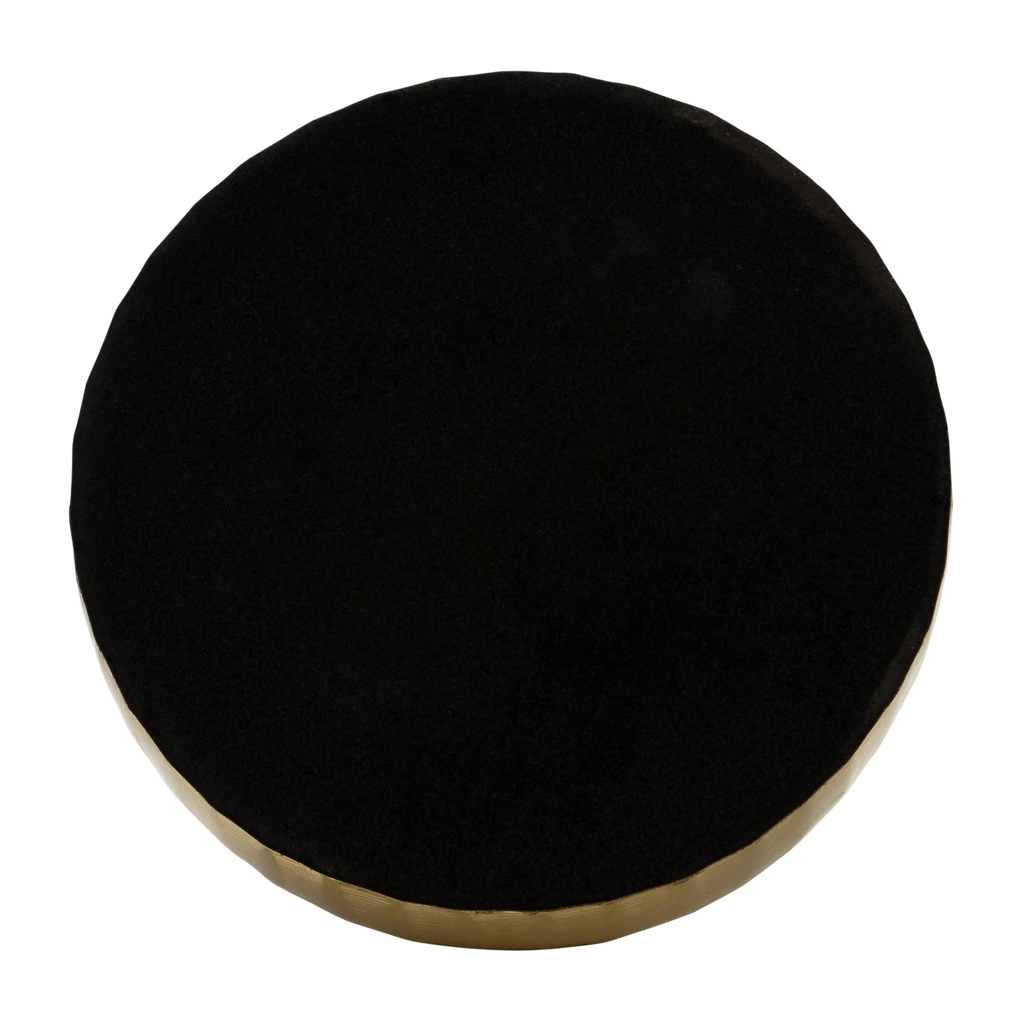 Metal, 7" Bulbous Vase,gold - Image 5