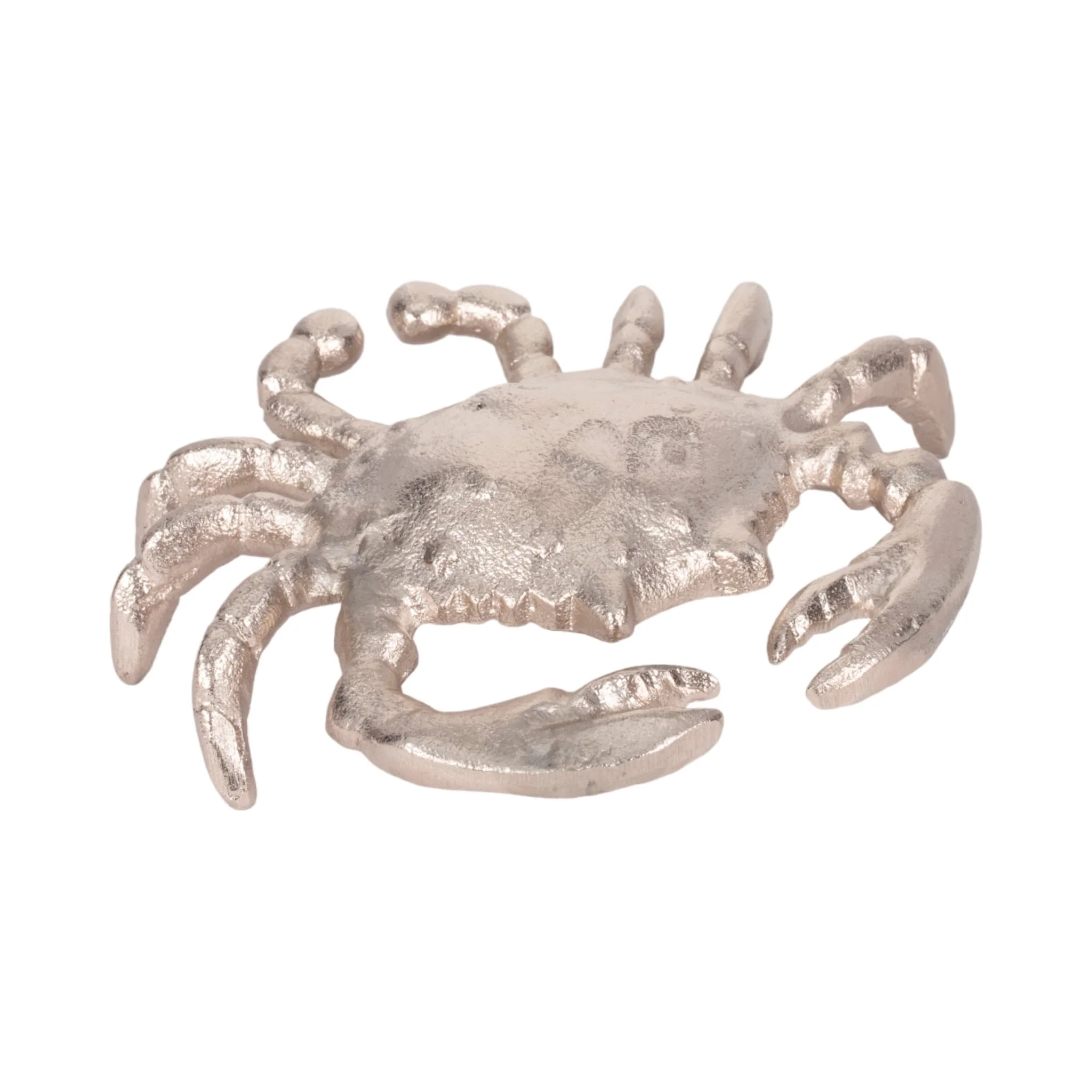 Metal, 7" Crab Deco Silver - Image 2