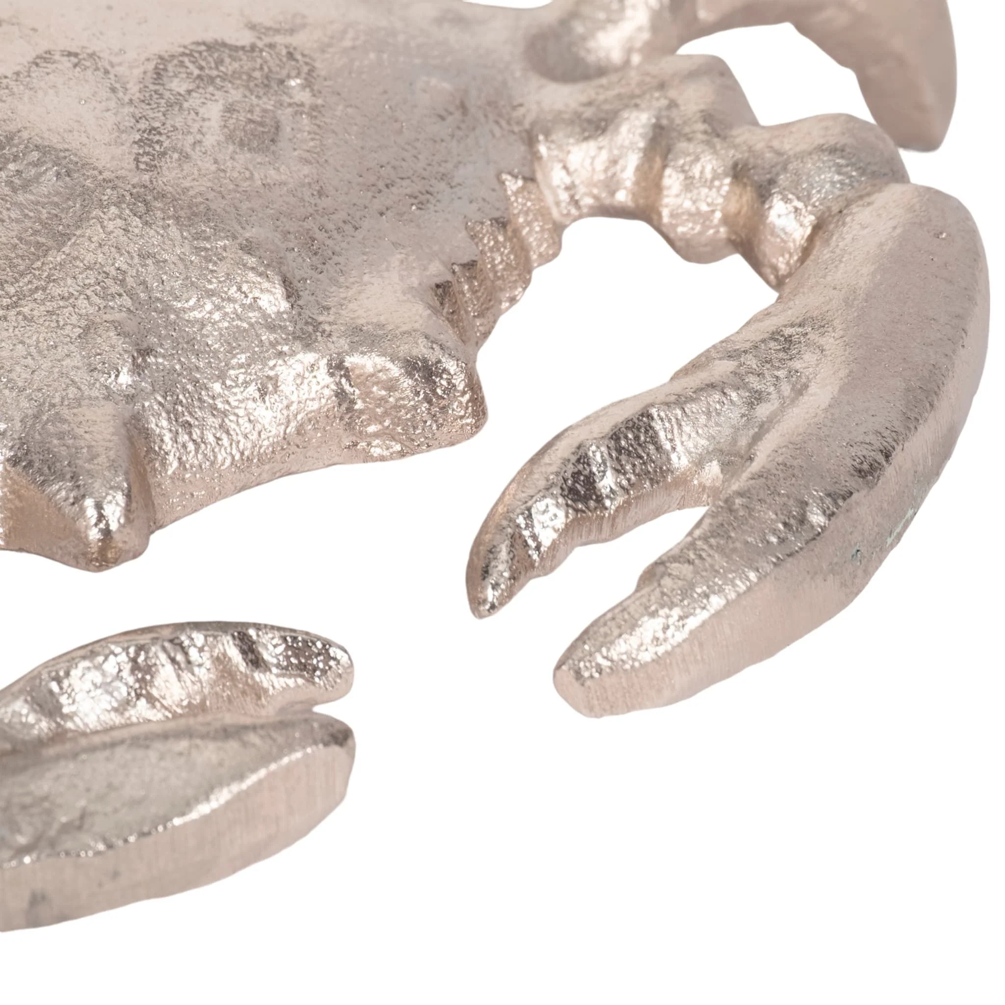 Metal, 7" Crab Deco Silver - Image 5