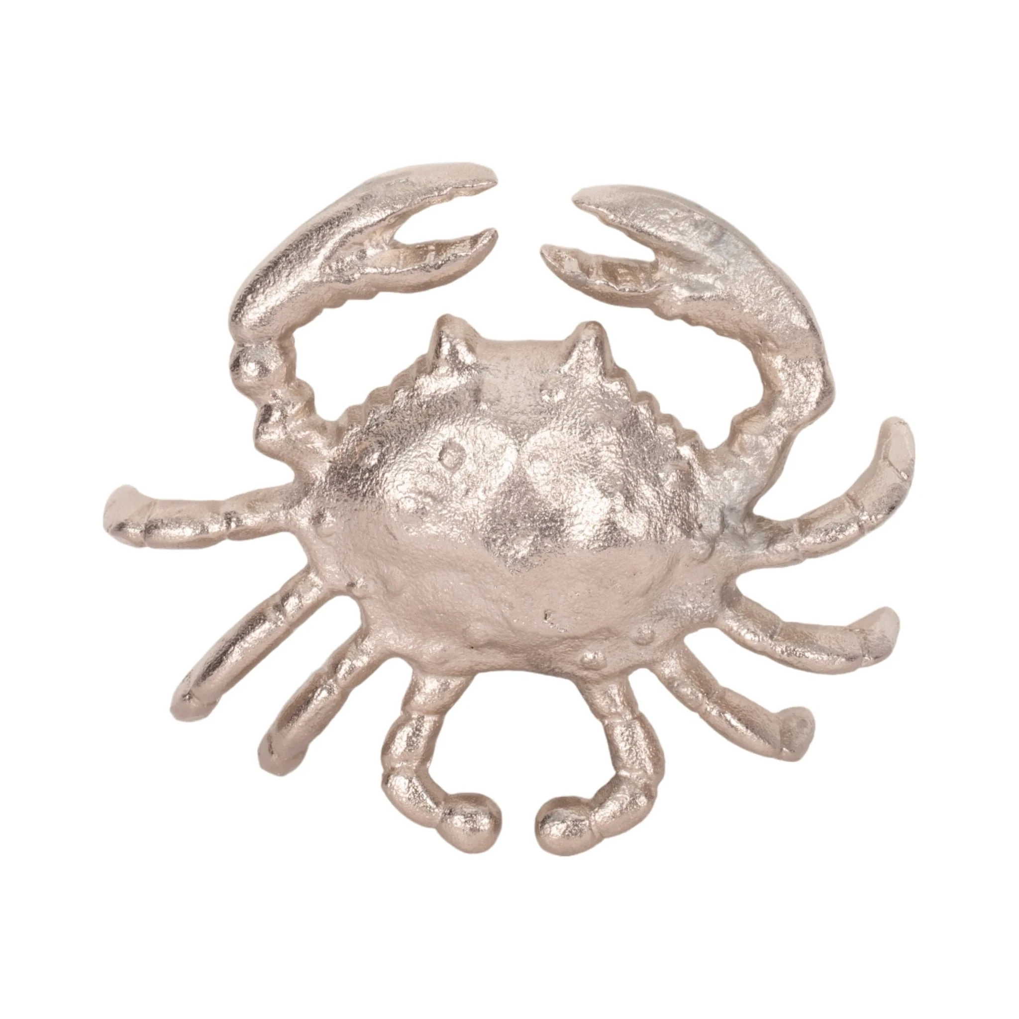 Metal, 7" Crab Deco Silver - Image 6