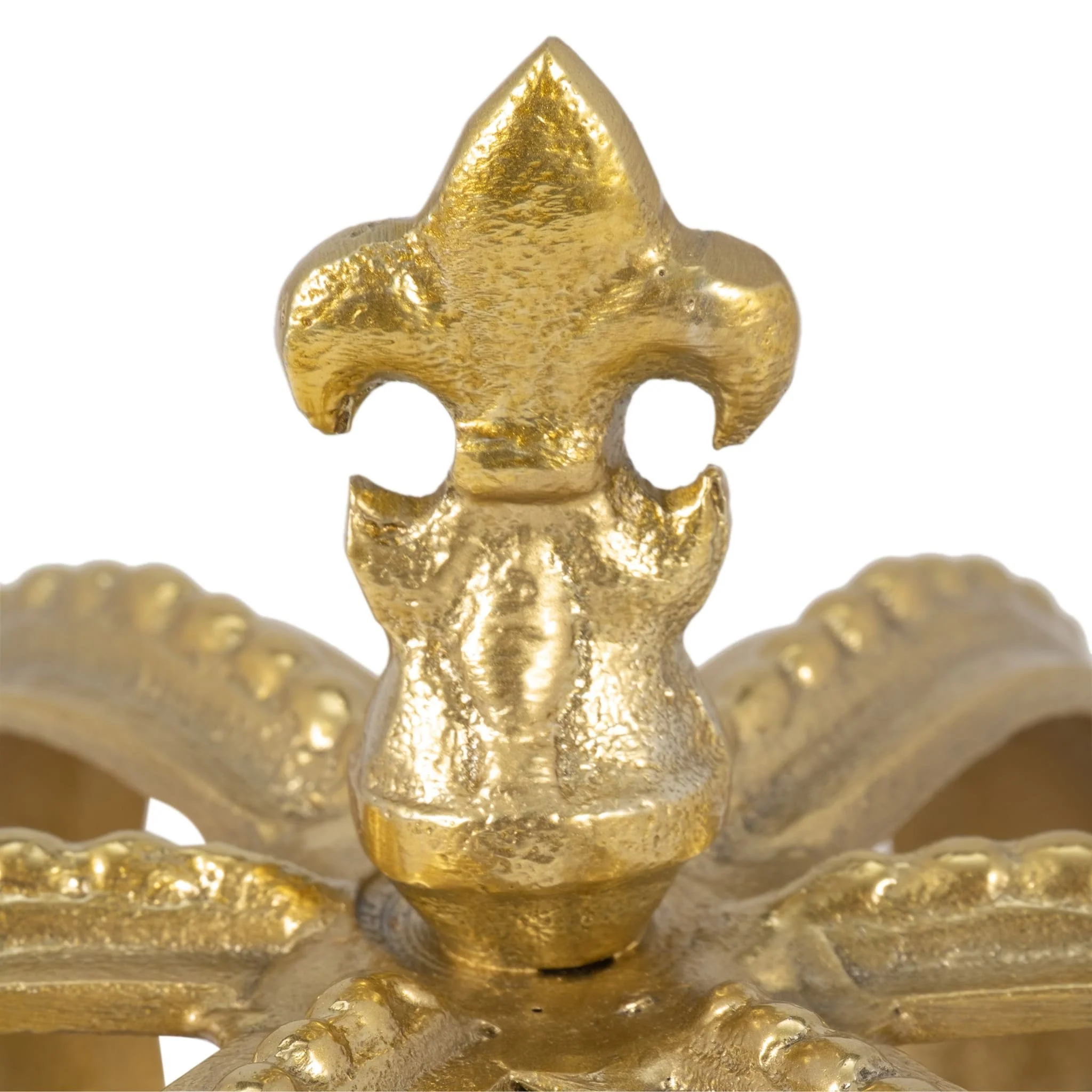 Metal, 7" Crown Decor, Gold - Image 4